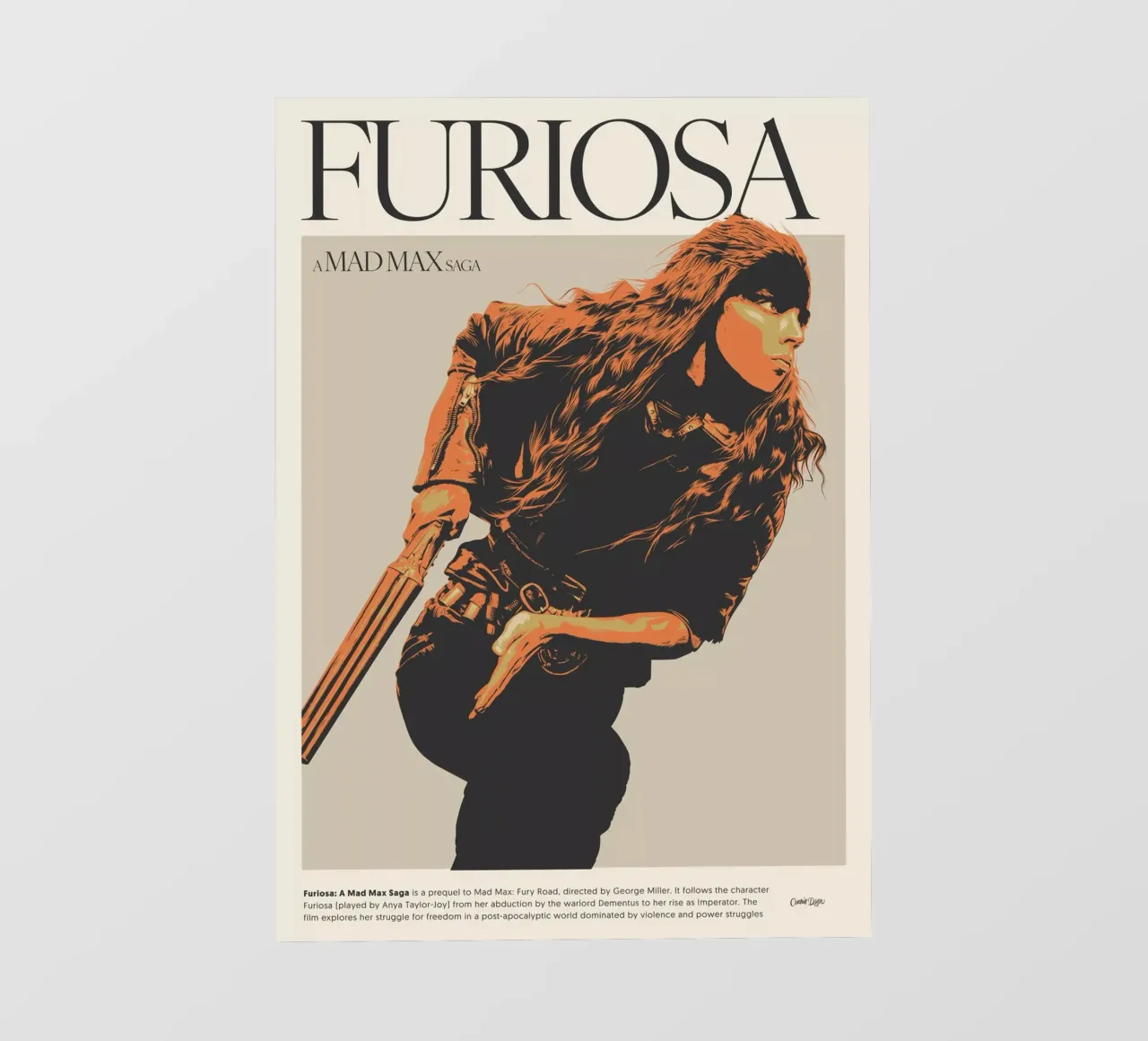 FURIOSO pellicola backlit da Cranio Dsgn