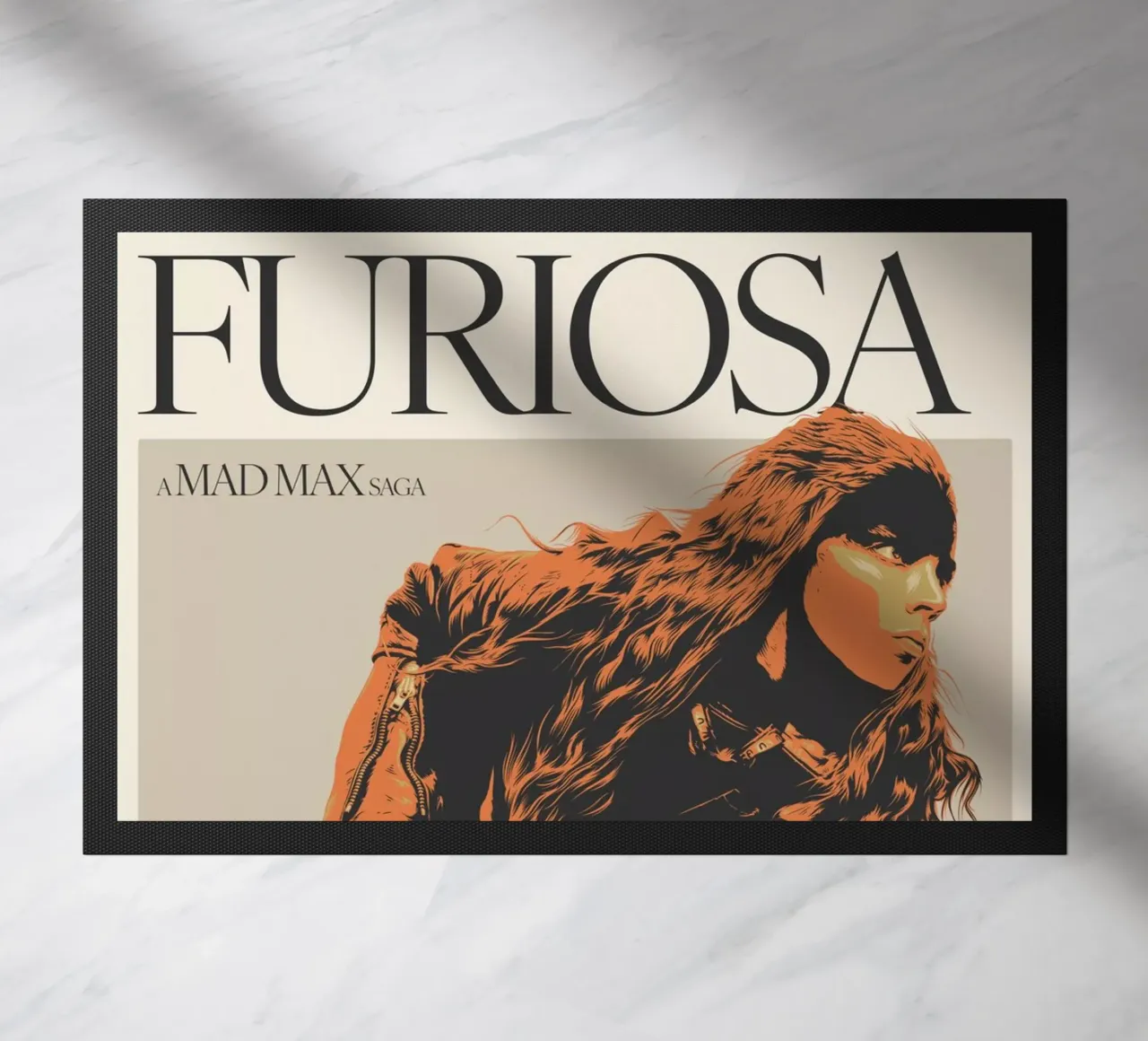 FURIOUS doormat by Cranio Dsgn