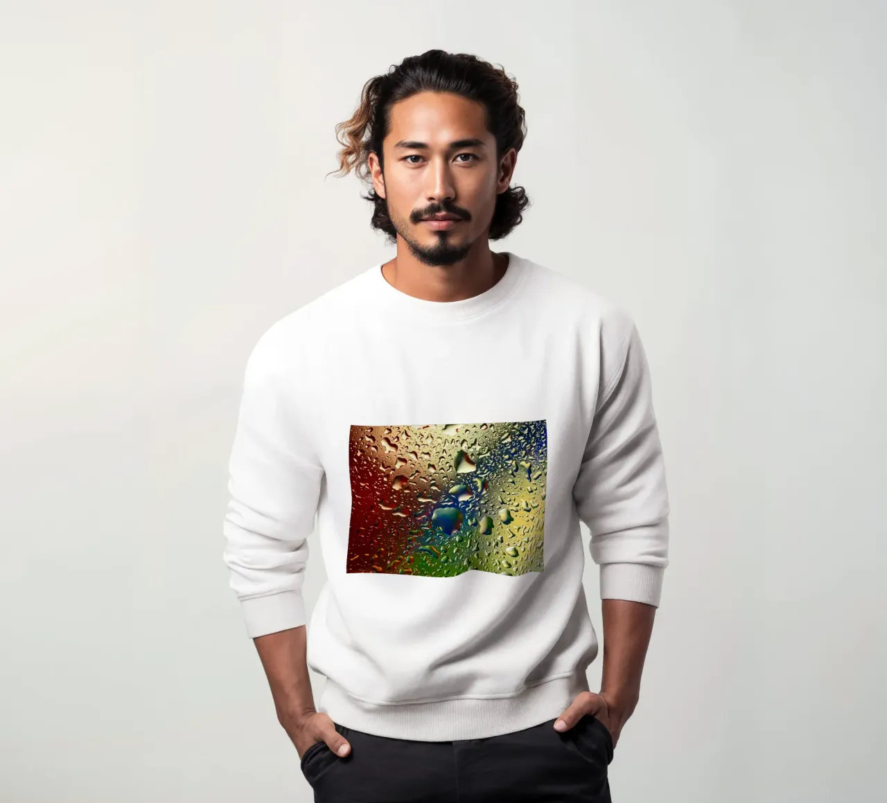 Gocce di colore felpa da Romy Mueller Waterworld