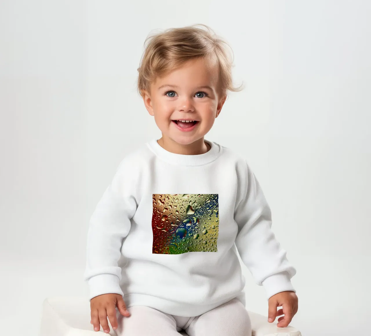 Gocce di colore felpa neonato da Romy Mueller Waterworld