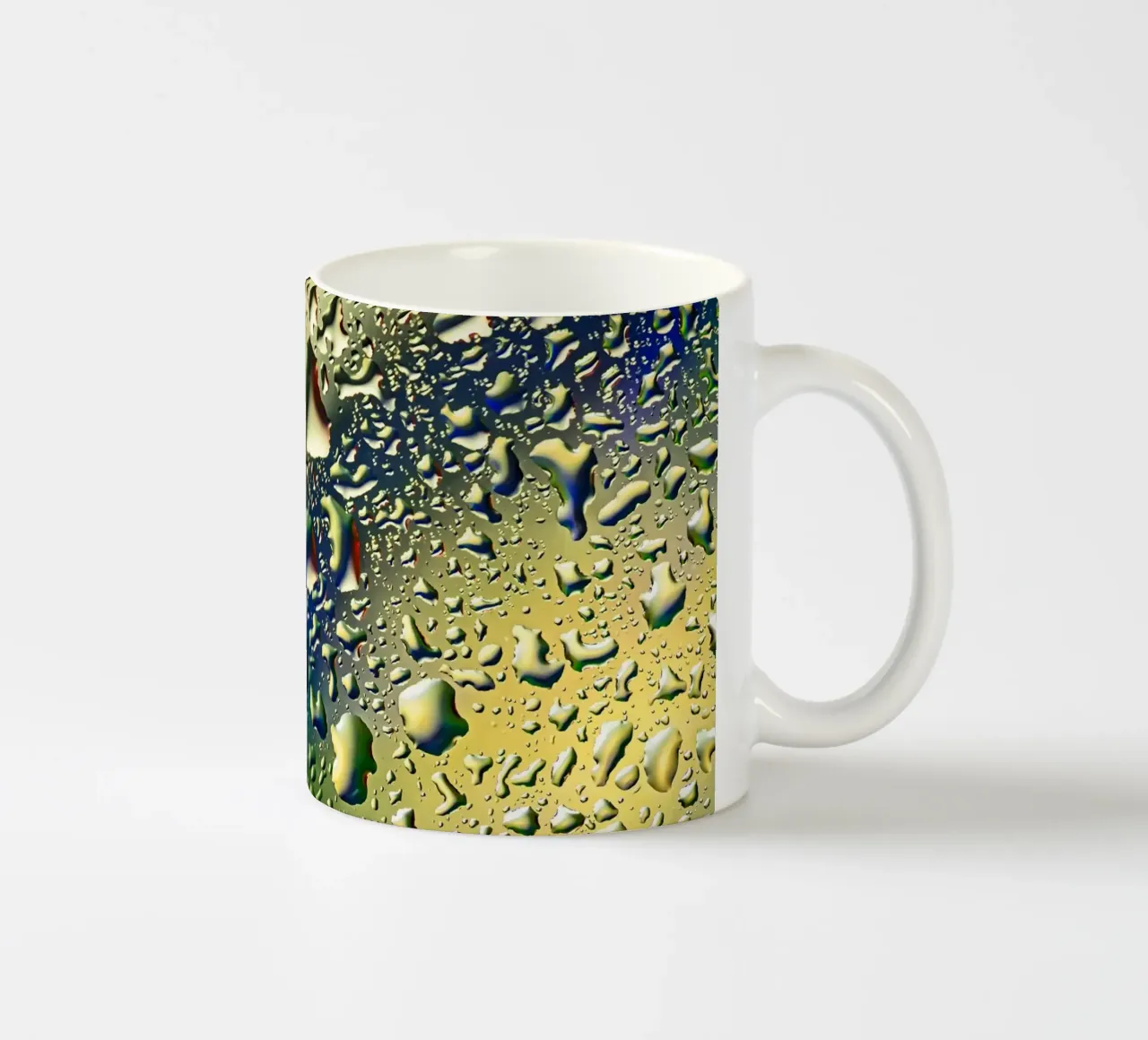 Gocce di colore tazza in ceramica da Romy Mueller Waterworld