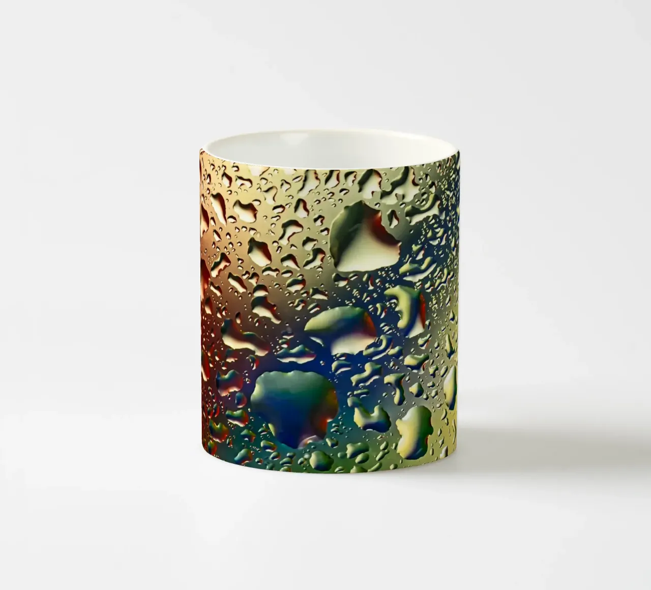 Gocce di colore tazza in ceramica da Romy Mueller Waterworld