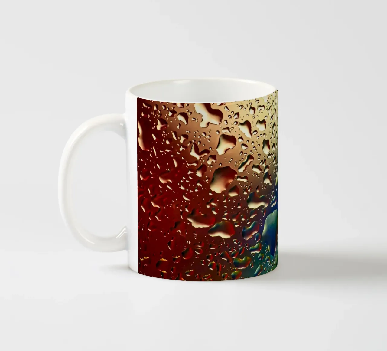 Gocce di colore tazza in ceramica da Romy Mueller Waterworld