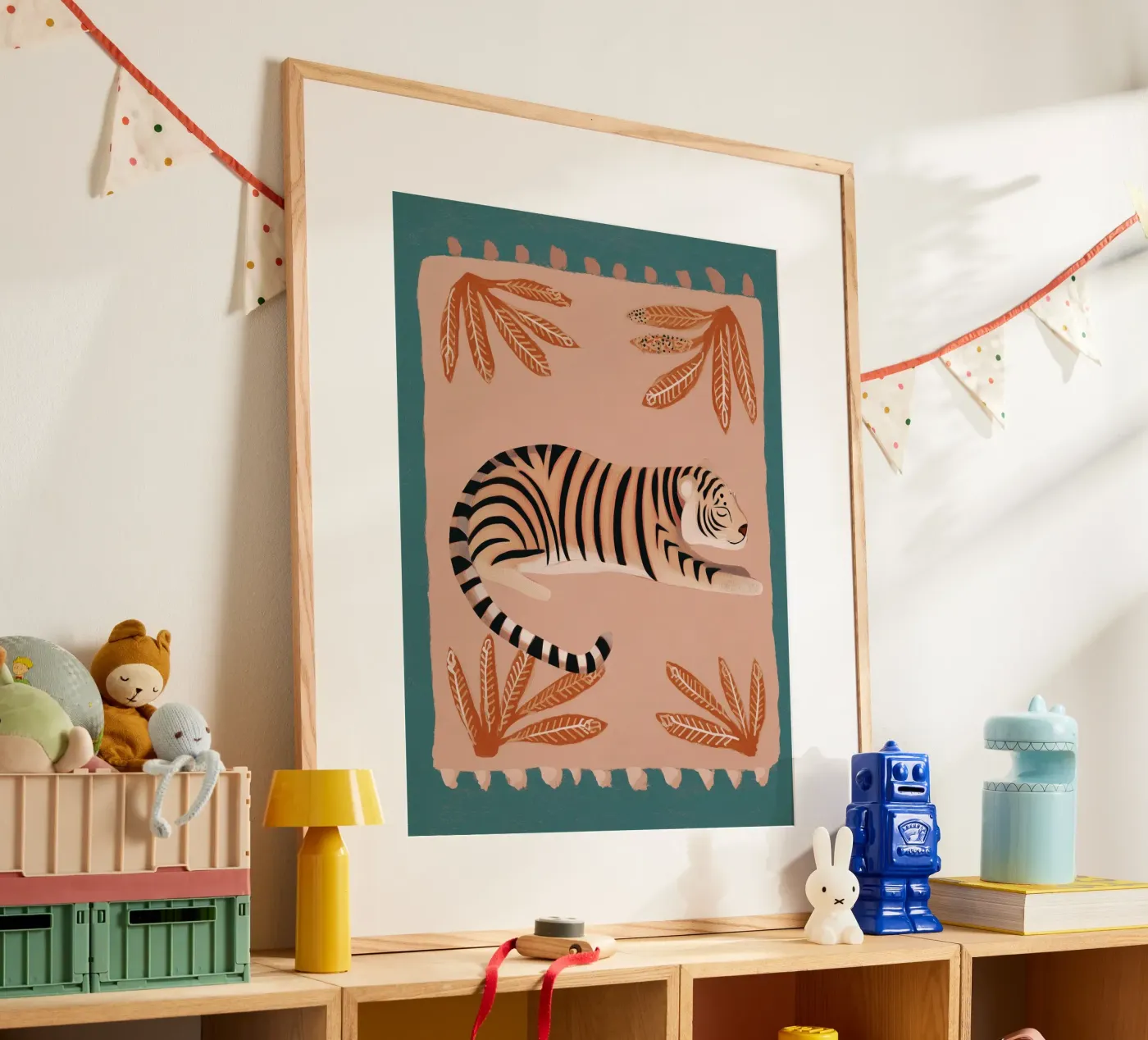La tigre poster da Sienna Atelier
