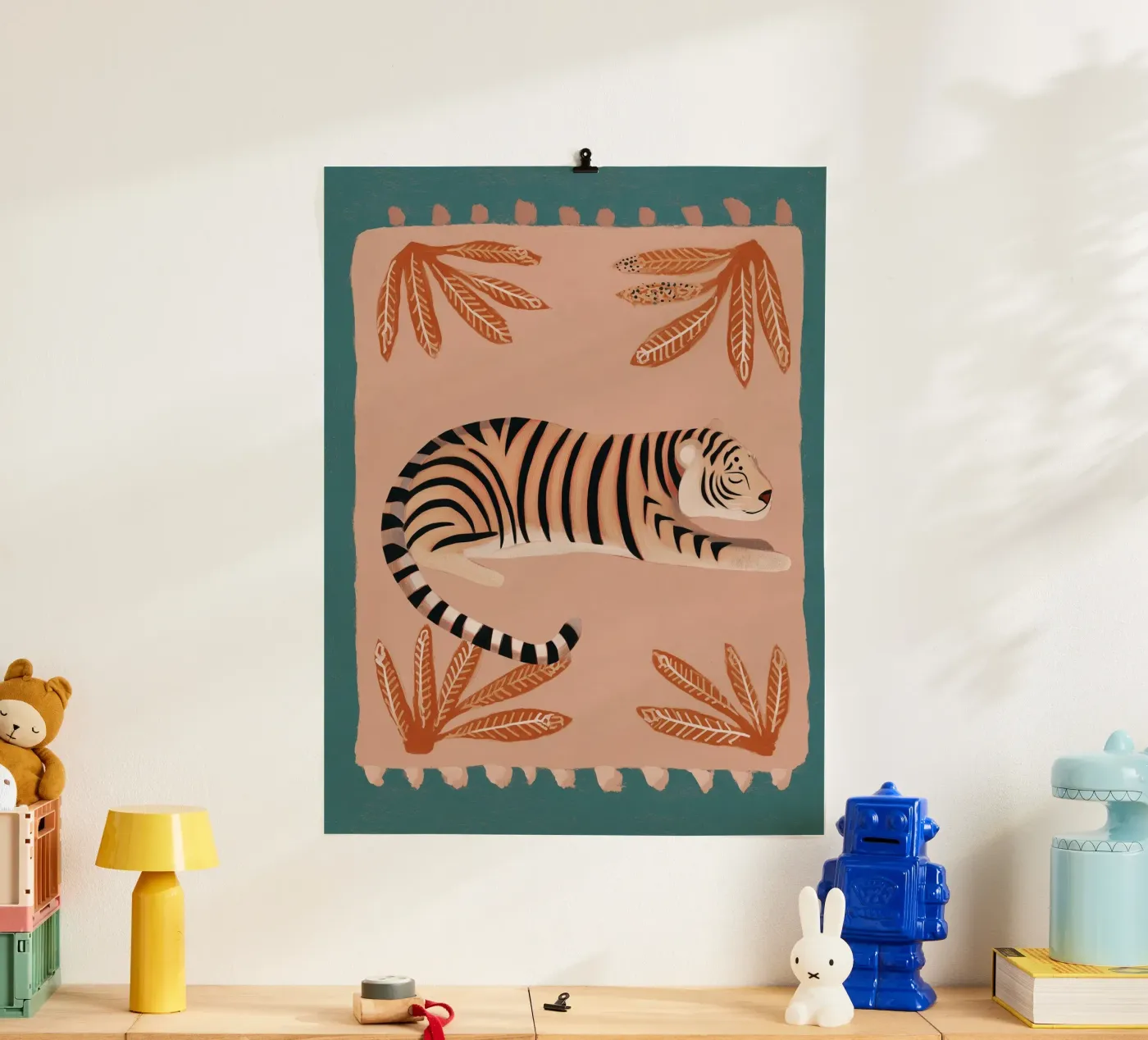 La tigre poster da Sienna Atelier