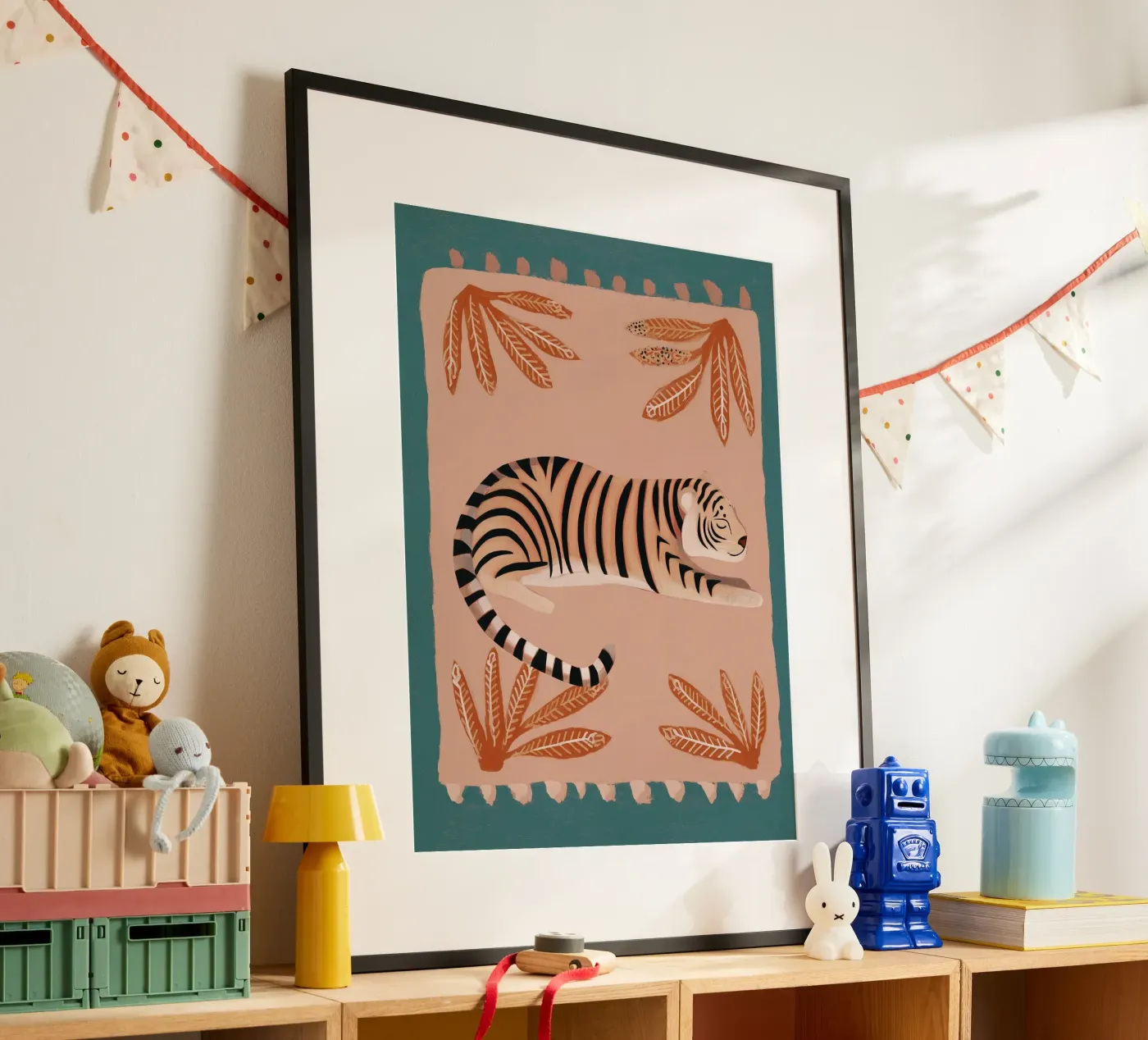La tigre poster da Sienna Atelier