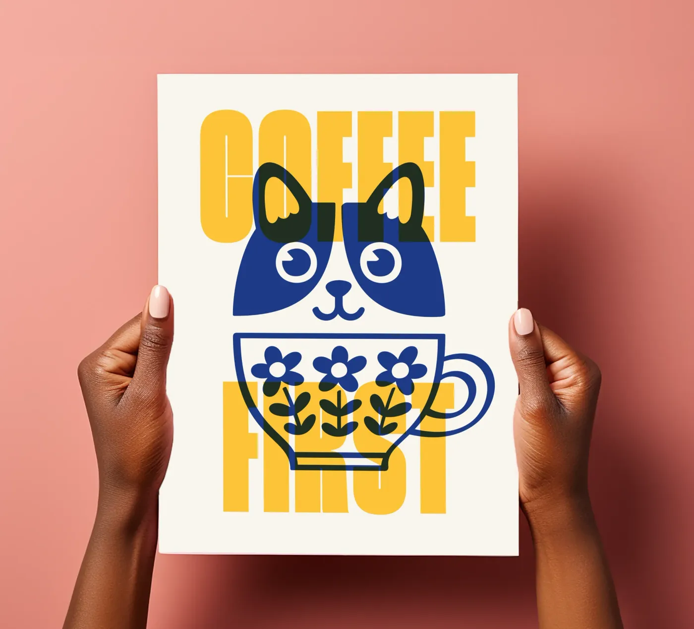 Coffee First! sticker sheet by Tamsen Design