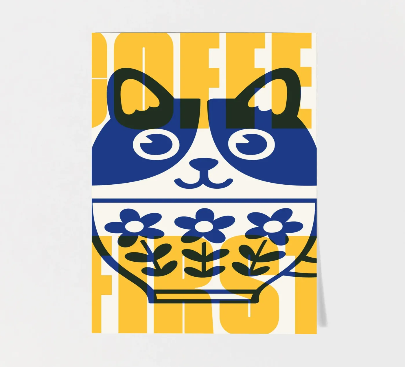 Coffee First! sticker sheet by Tamsen Design