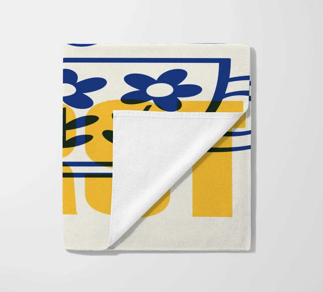 Coffee First! telo mare da Tamsen Design