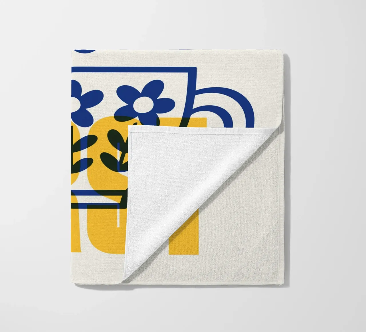 Coffee First! telo mare da Tamsen Design