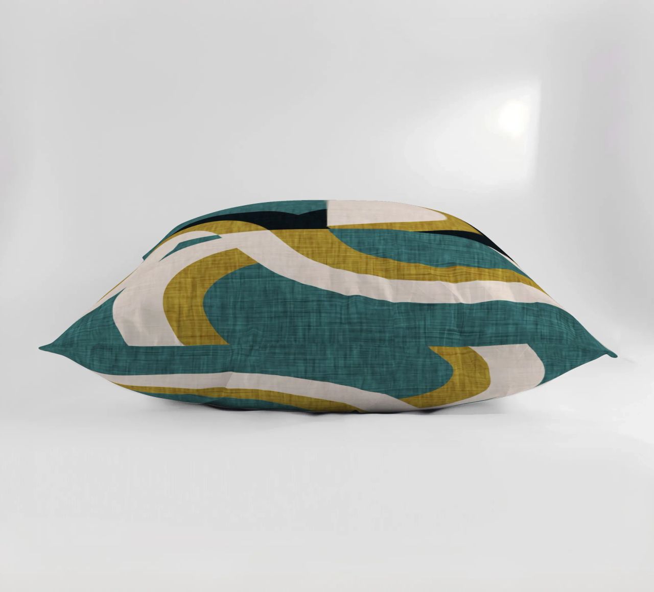 New Mid Mod Freeway Olive decorative cushion by susanacosta