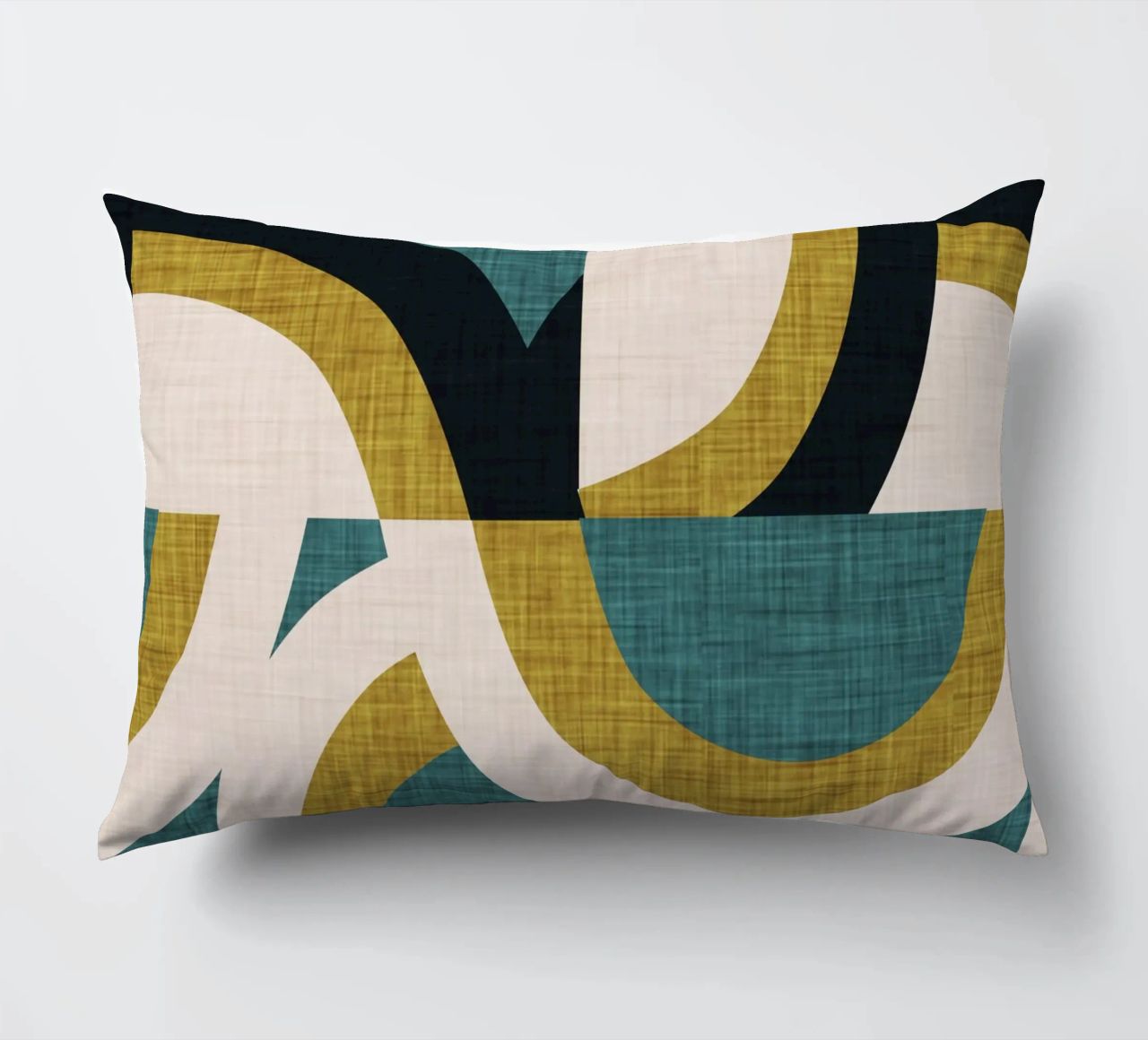 New Mid Mod Freeway Olive decorative cushion by susanacosta