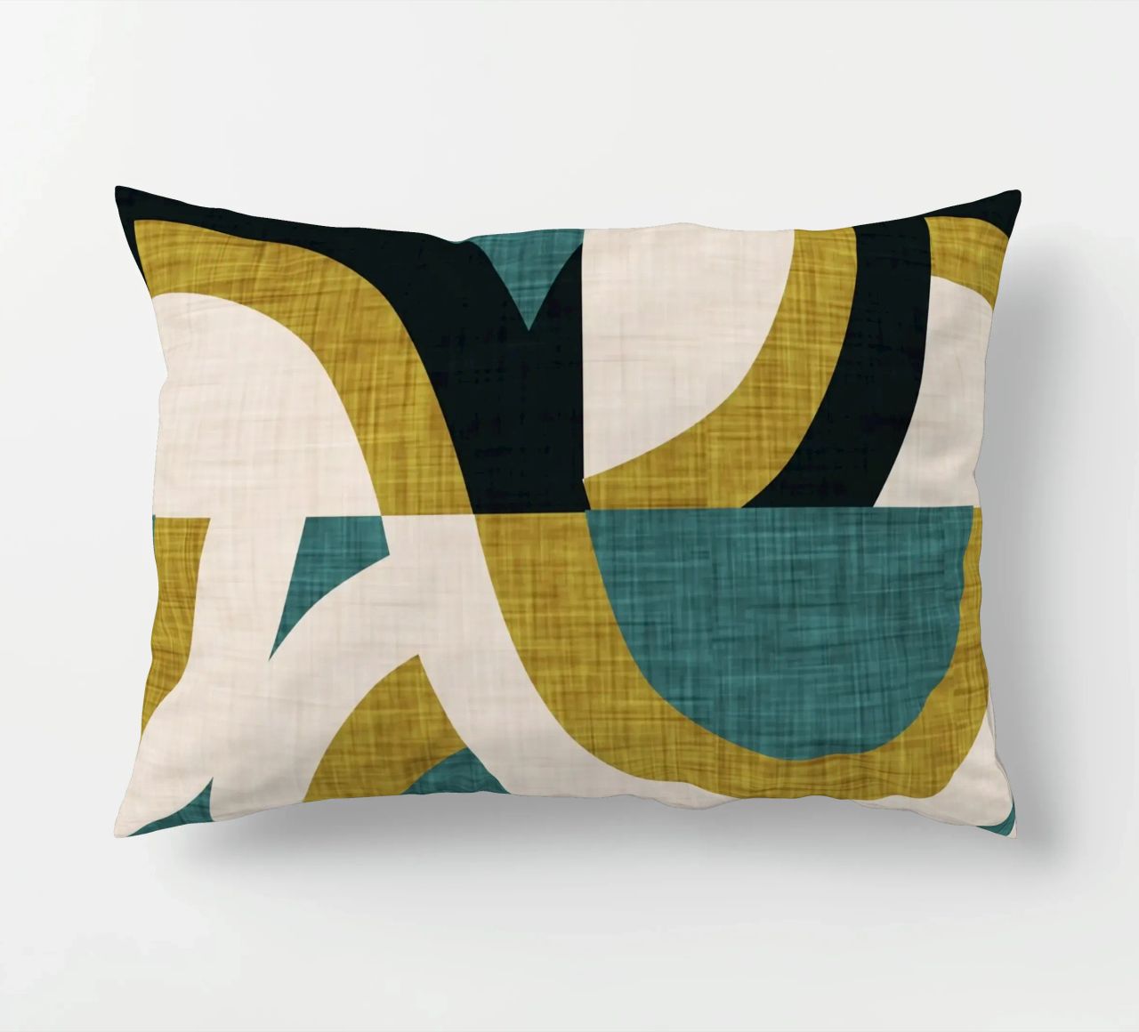 New Mid Mod Freeway Olive decorative cushion by susanacosta