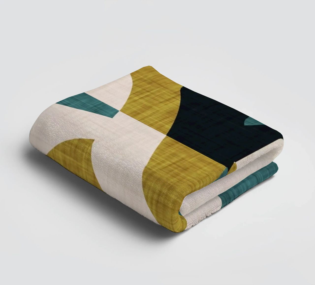 New Mid Mod Freeway Olive towel by susanacosta