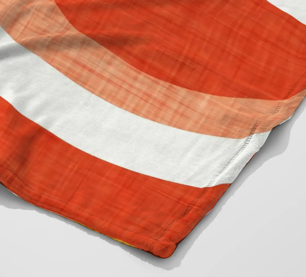New Mid Mod Freeway Orange Fleecedecke von susanacosta