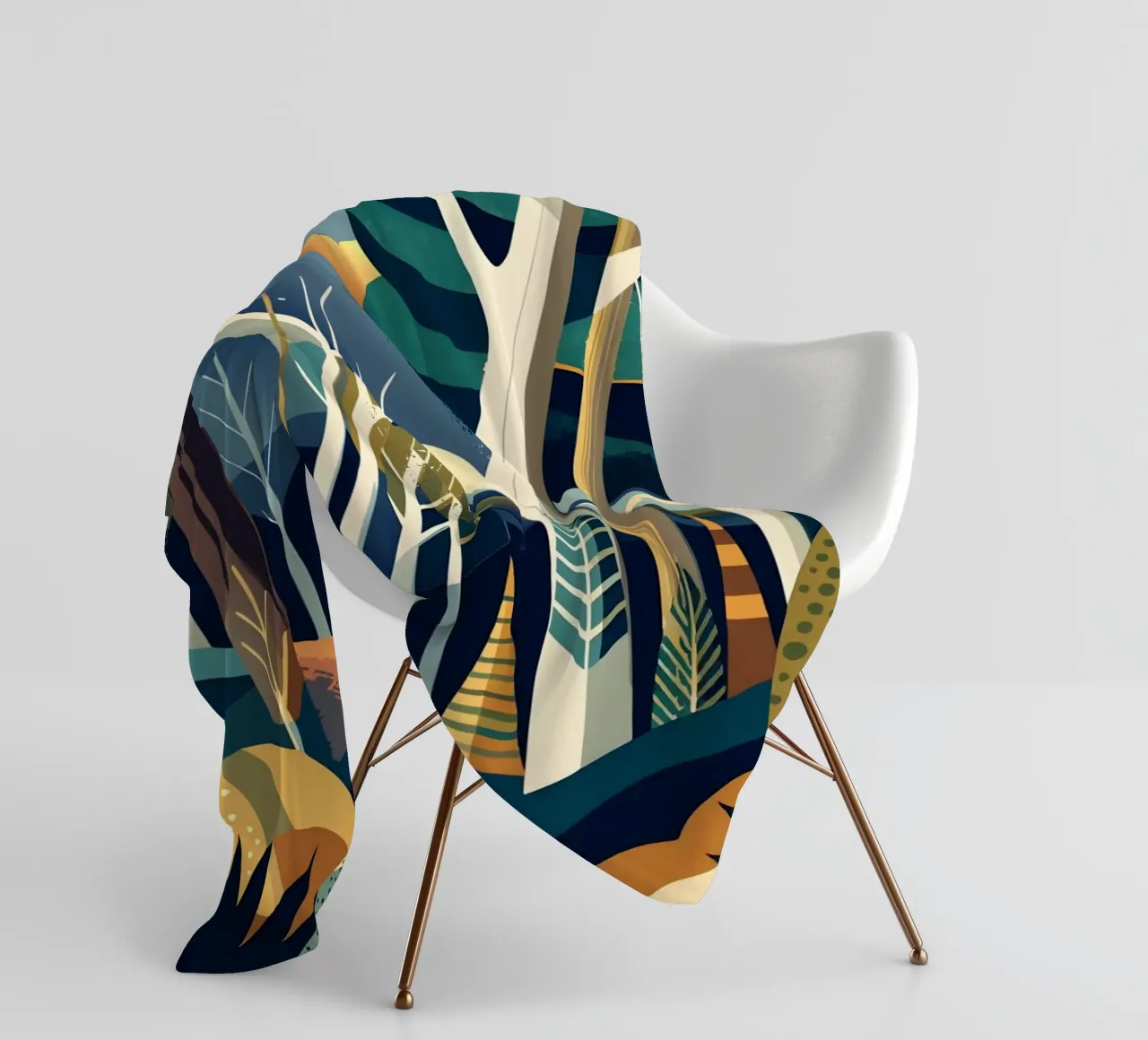 Nella foresta mistica coperta in pile da Artistic-shop