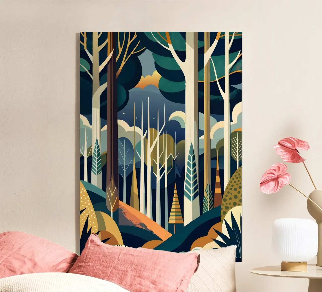 Nella foresta mistica plexiglass da Artistic-shop