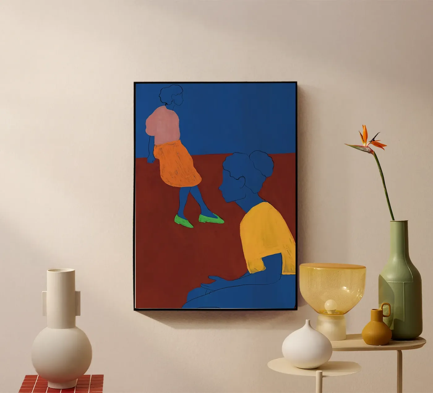 The rehearsal Acryl-Glas von tainah negreiros