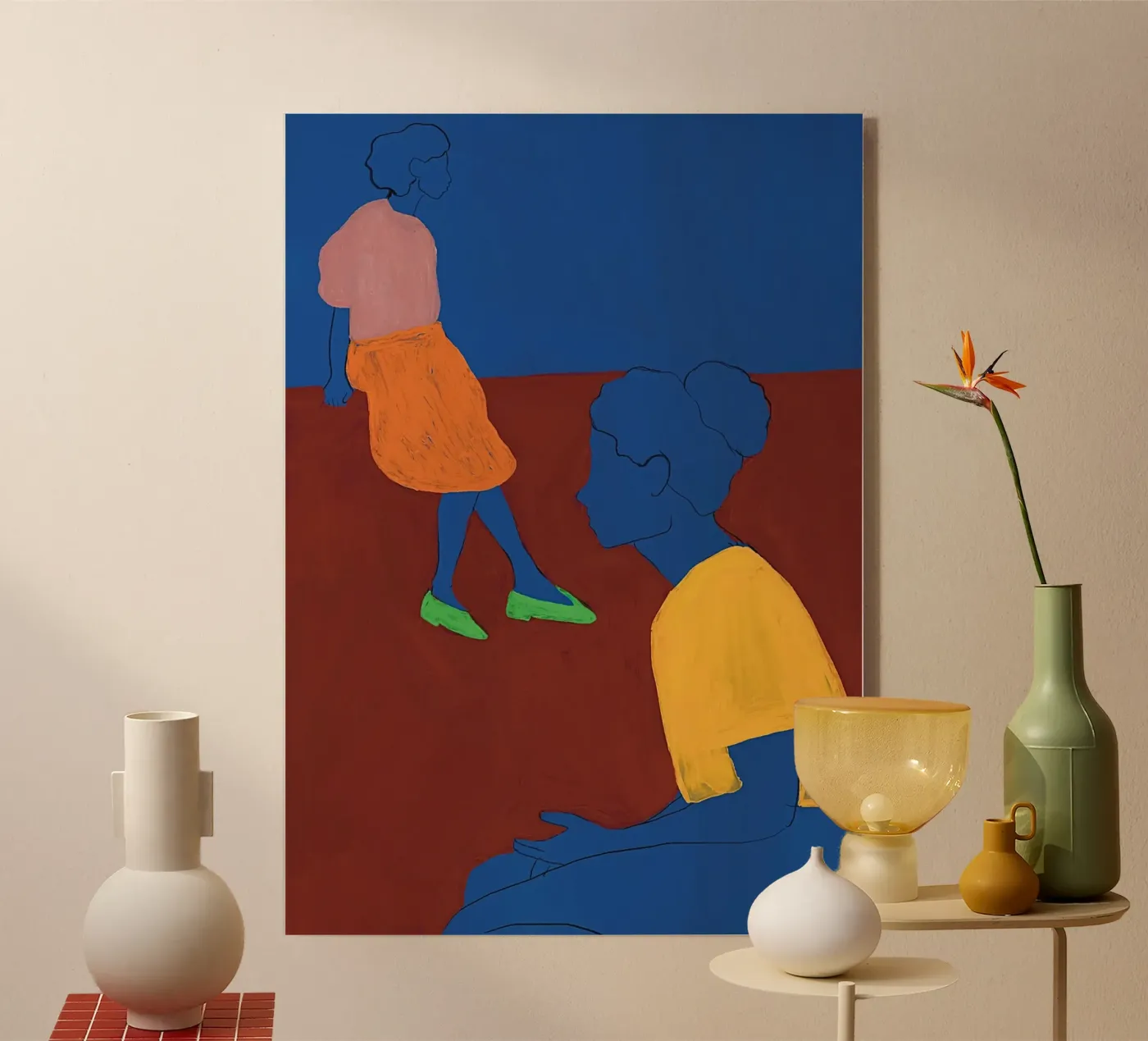 The rehearsal Acryl-Glas von tainah negreiros