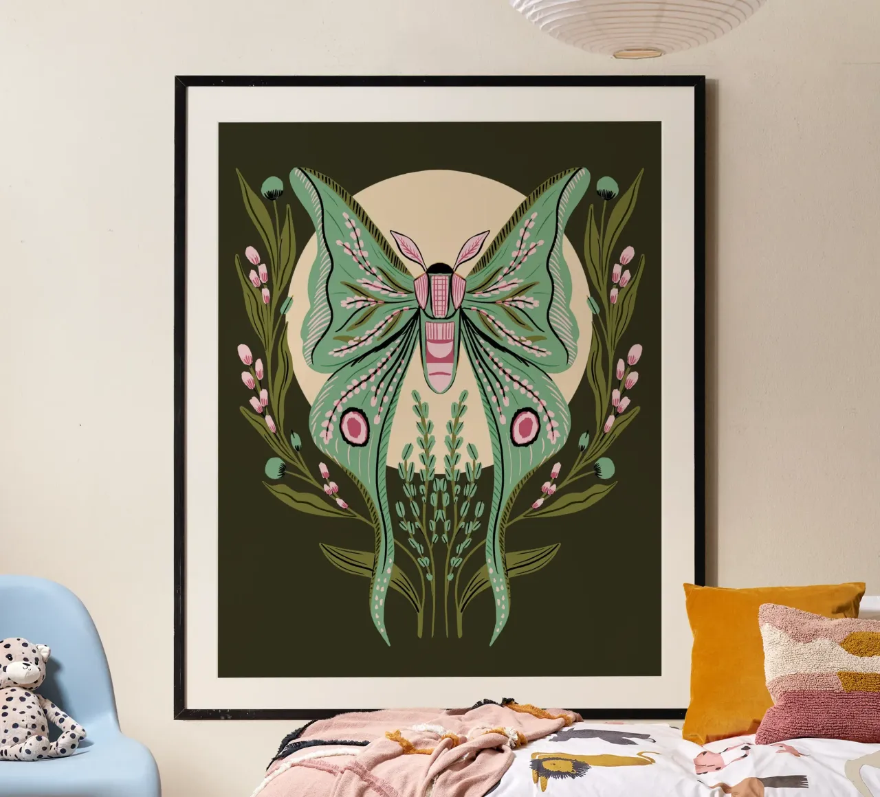 Luna Moth poster da Tara Reed