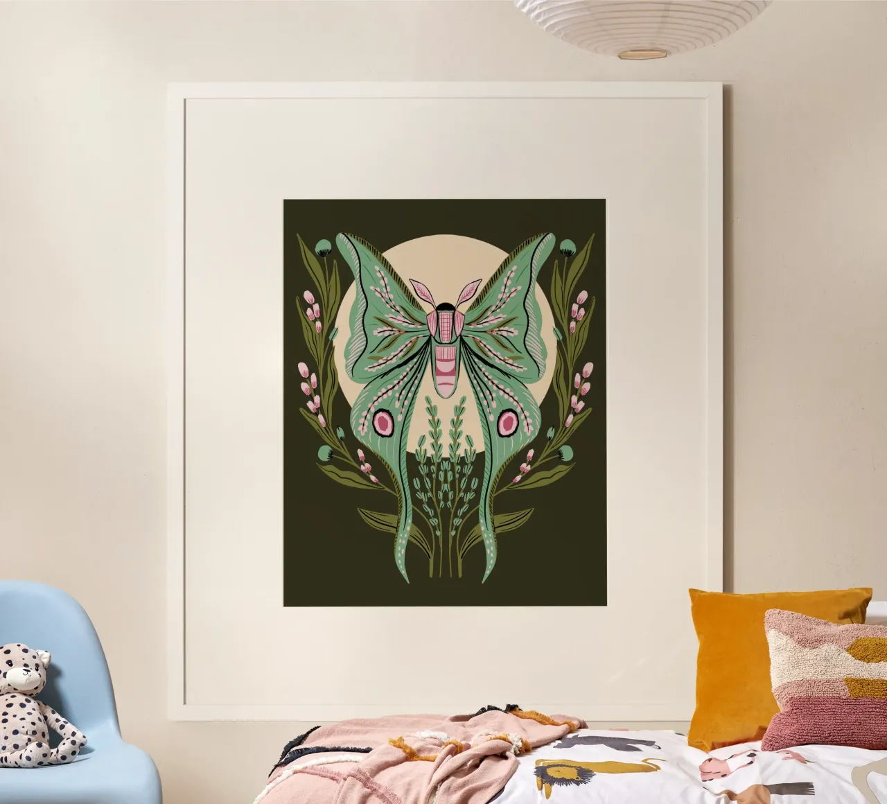 Luna Moth poster da Tara Reed