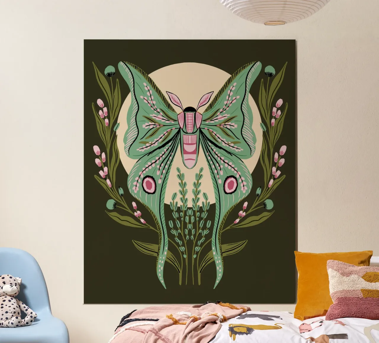 Luna Moth poster da Tara Reed