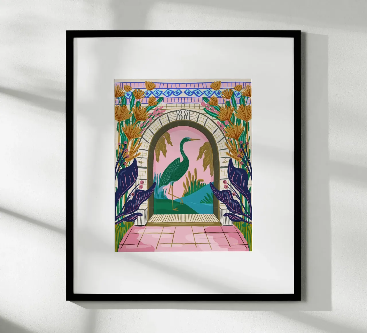 Airone poster da Tara Reed