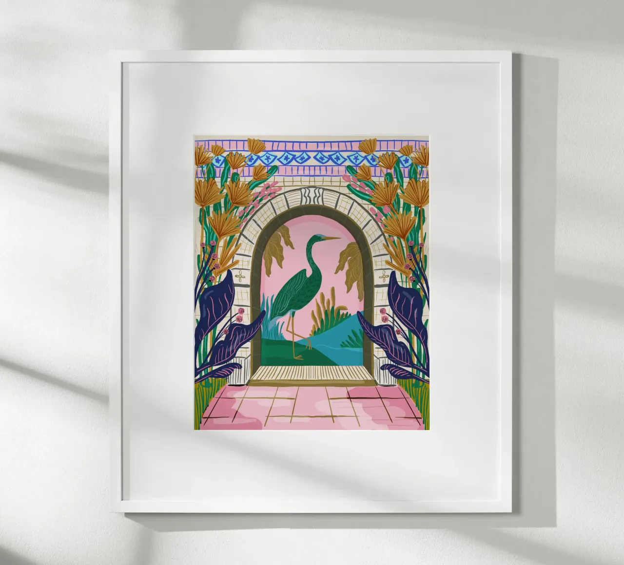 Airone poster da Tara Reed