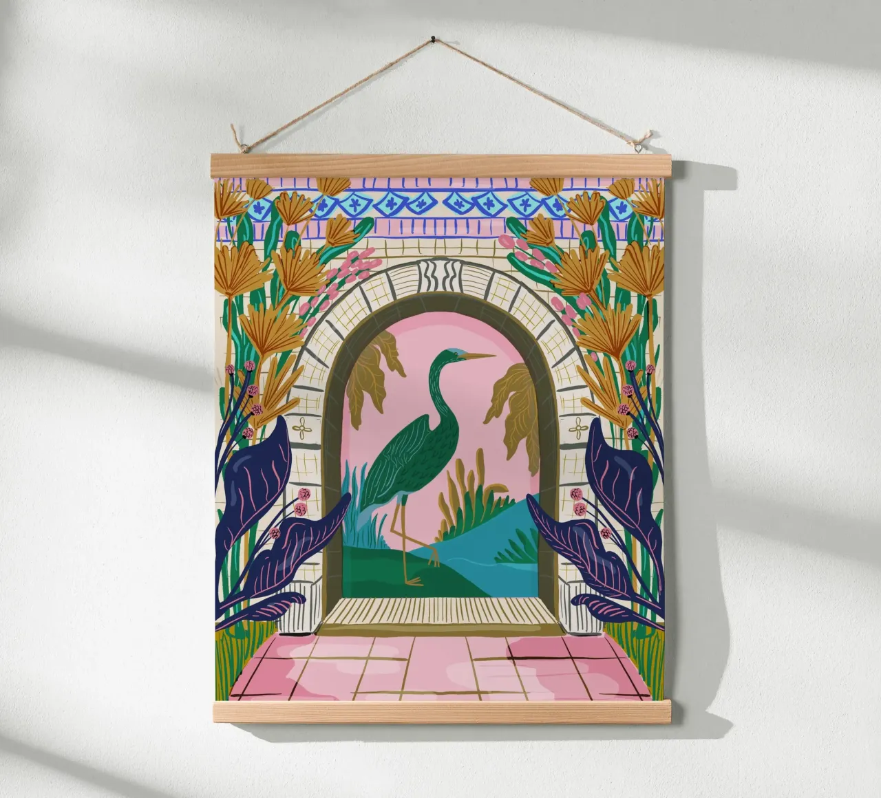 Airone poster da Tara Reed