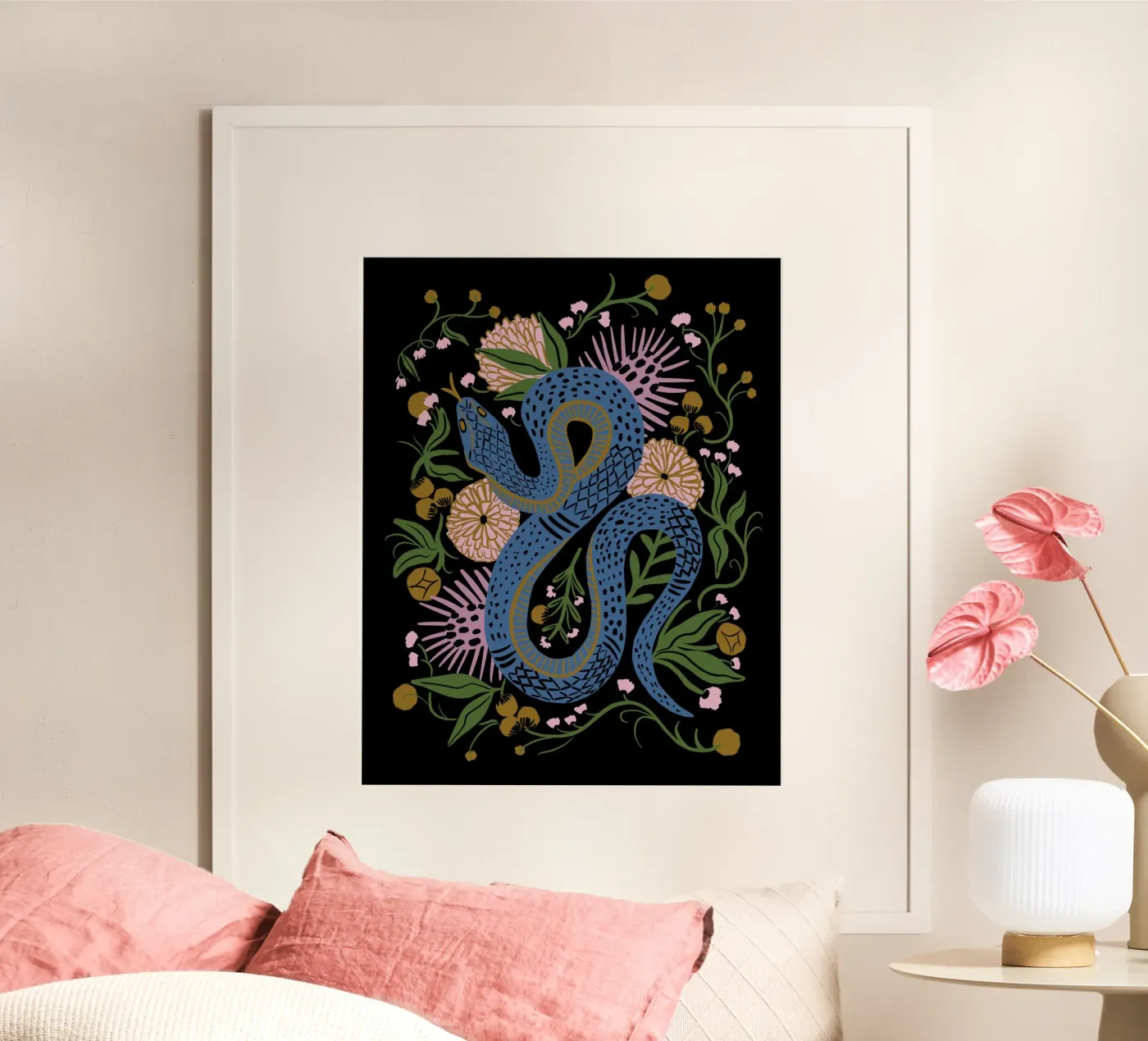 Charmed Snake poster da Tara Reed