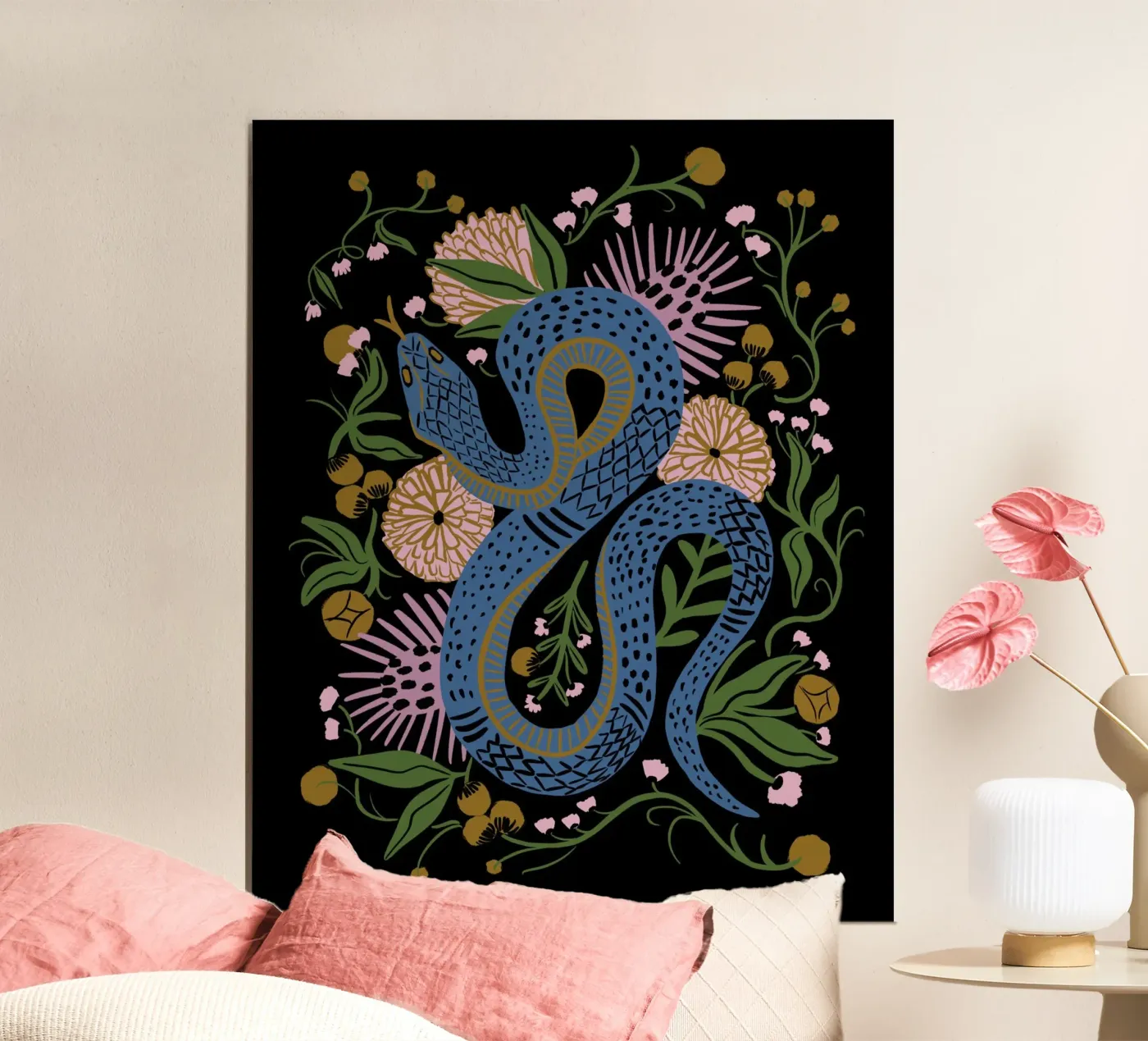 Charmed Snake poster da Tara Reed