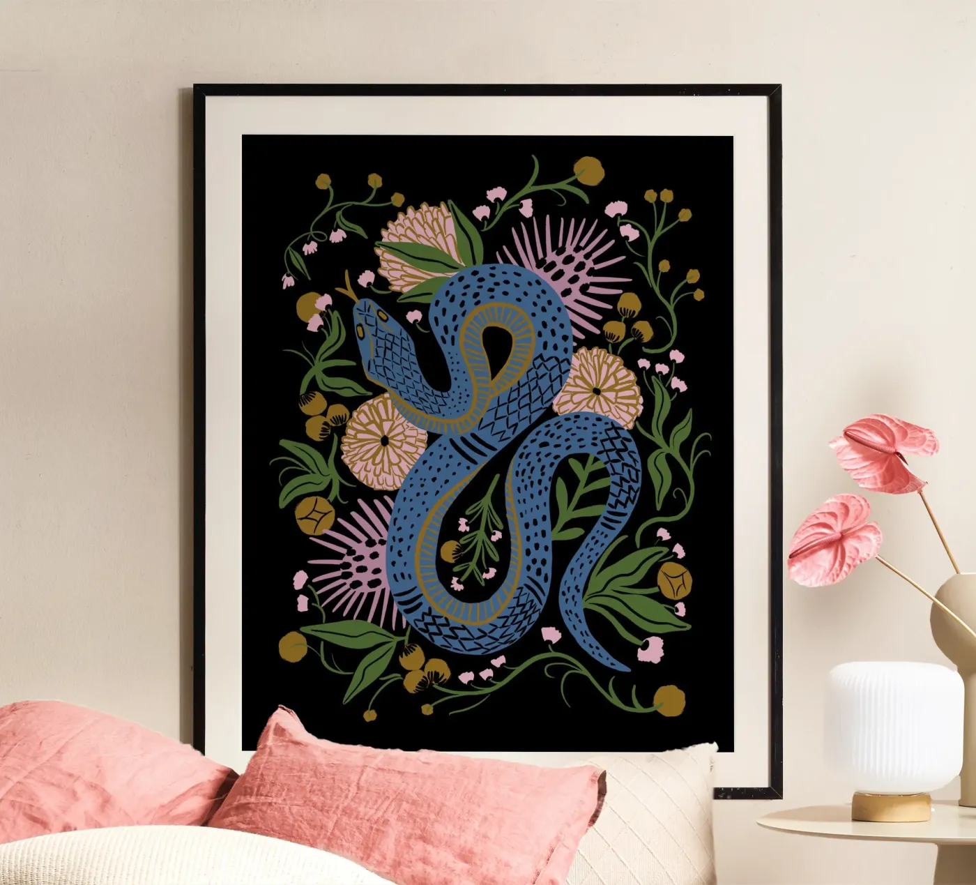 Charmed Snake poster da Tara Reed