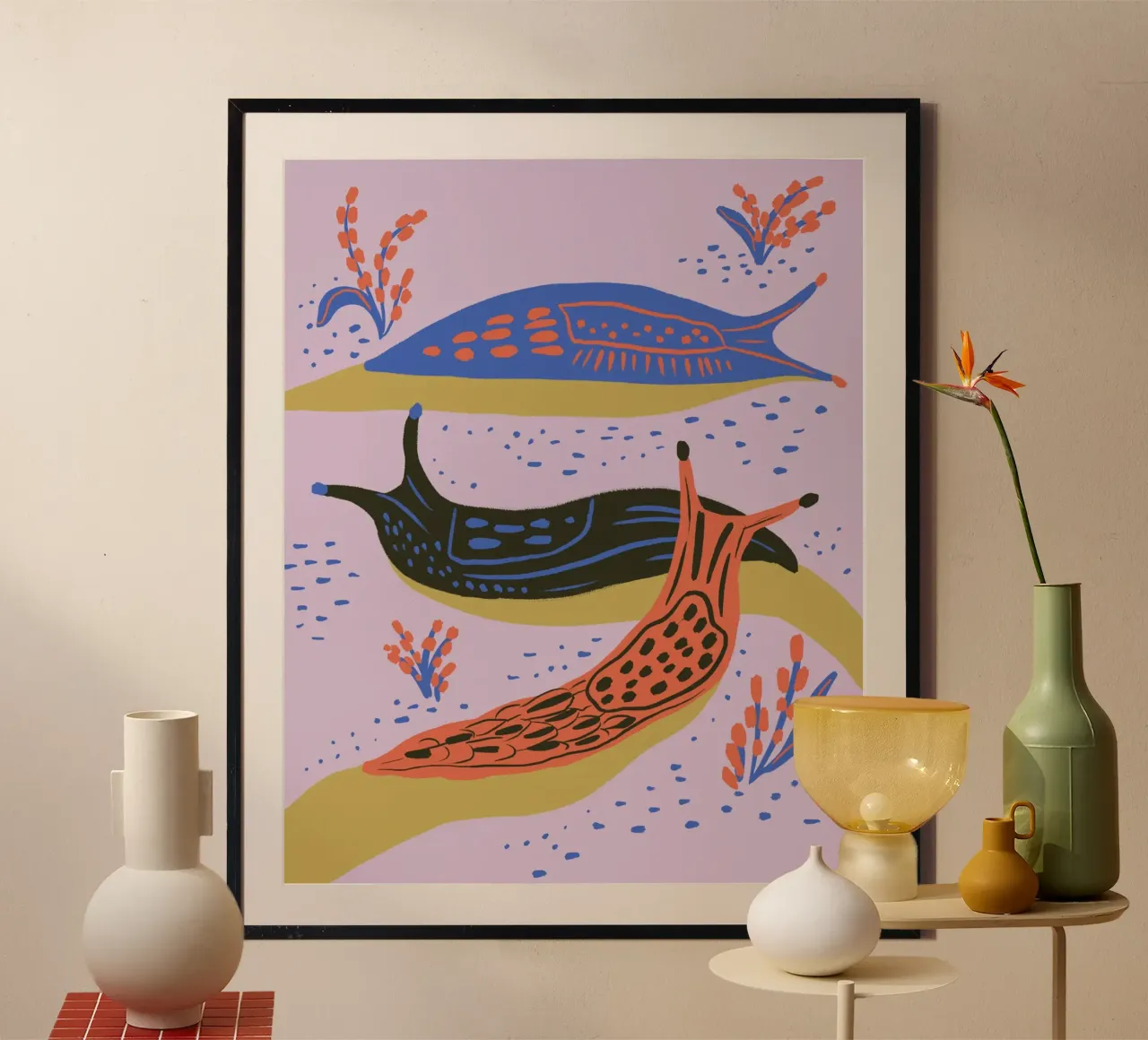 Lumache poster da Tara Reed