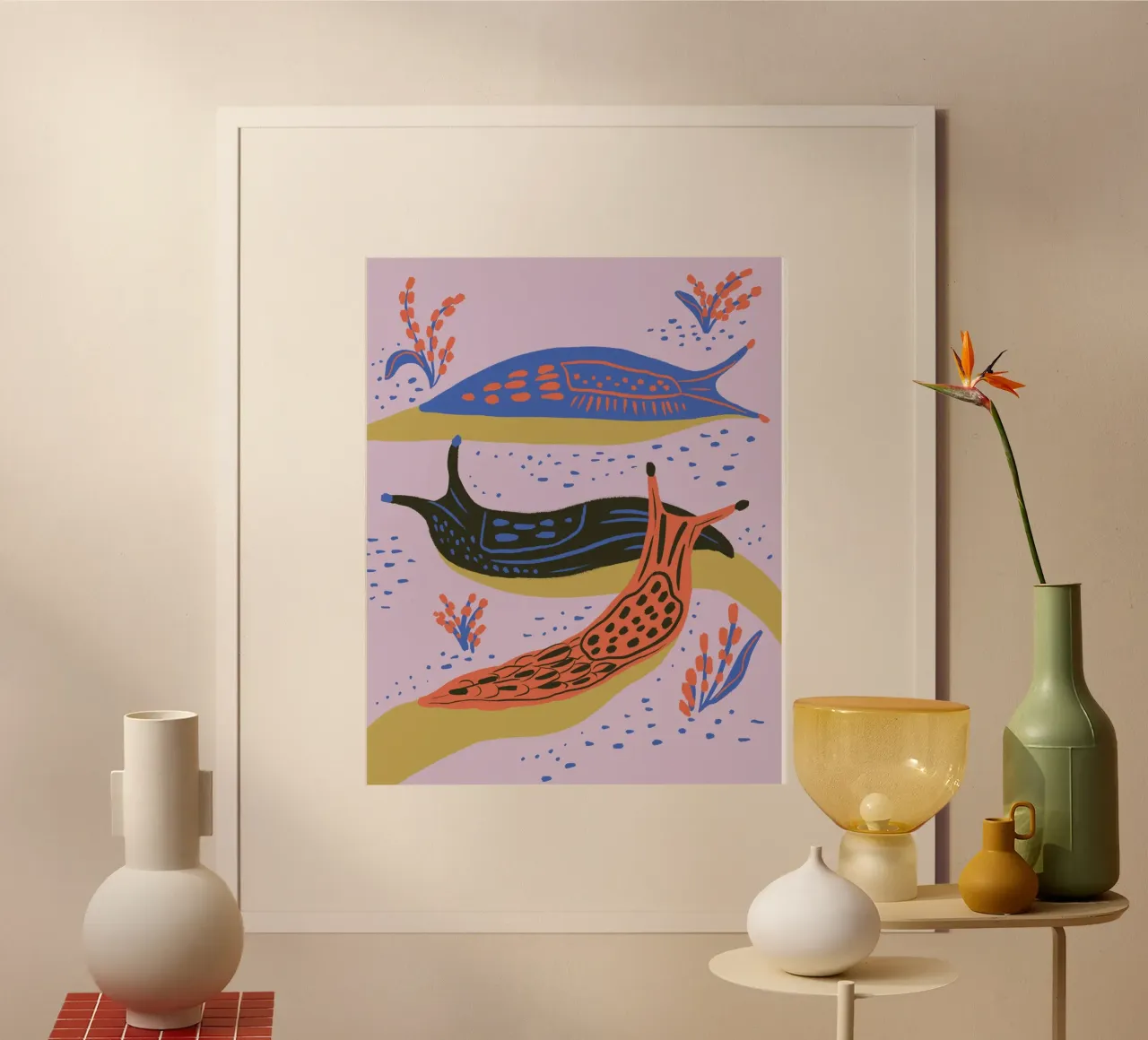 Lumache poster da Tara Reed