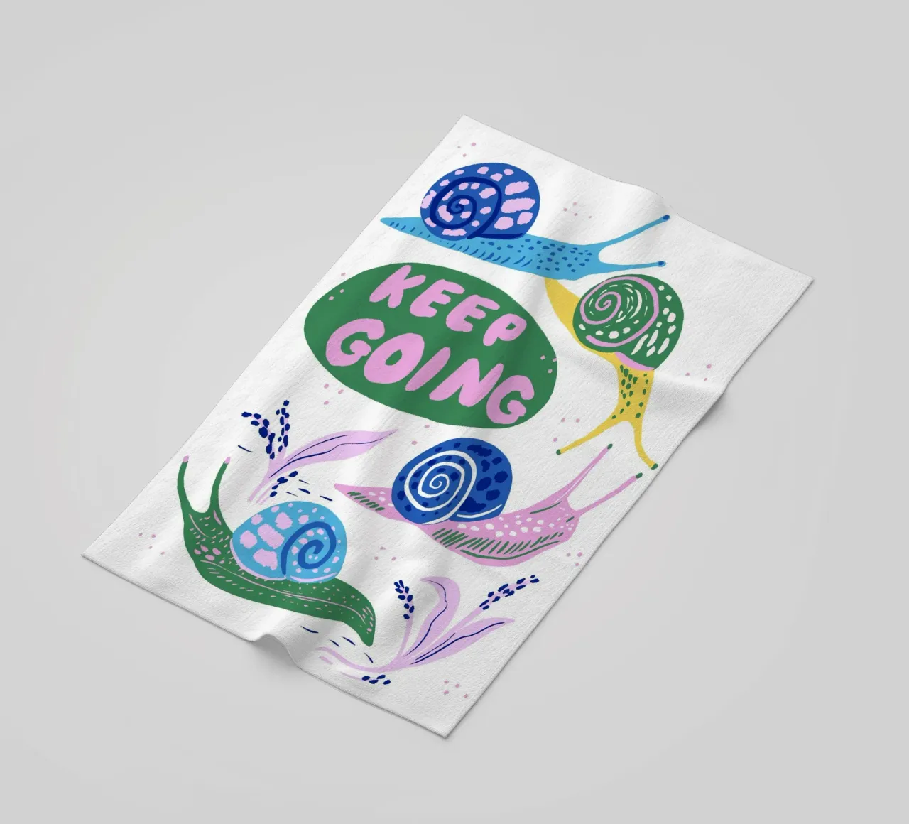 Keep Going Snails telo mare da Tara Reed