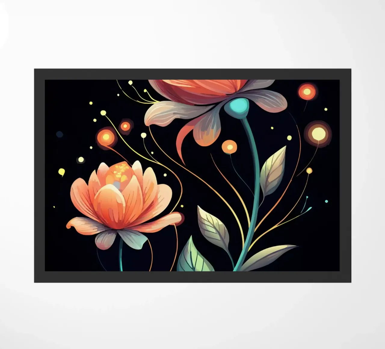 Fiori celesti zerbino da Artistic-shop