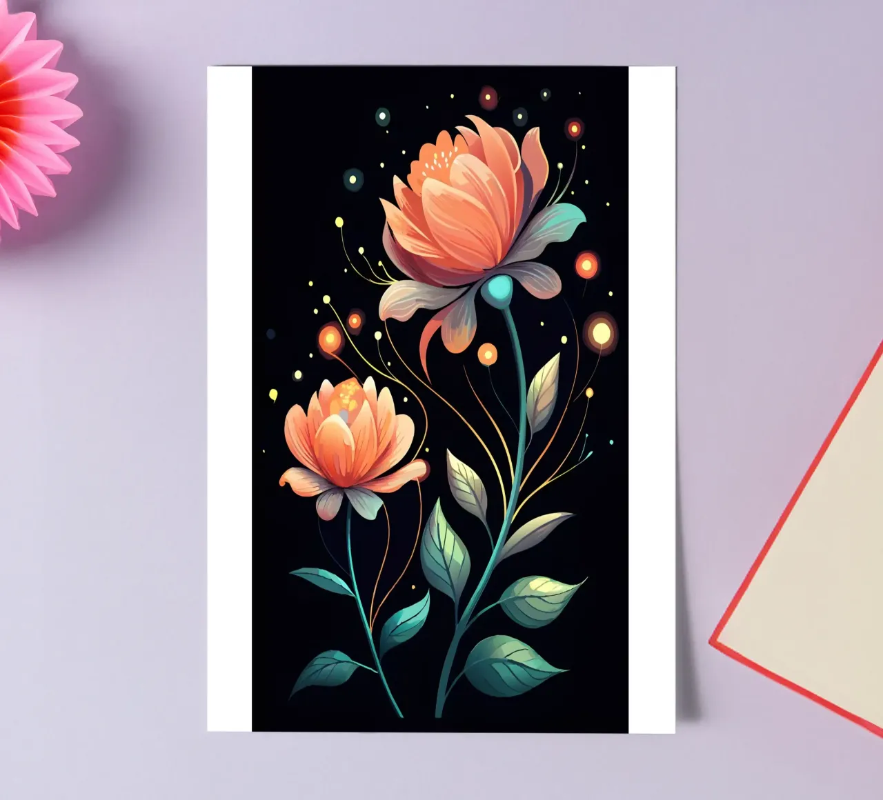 Celestial Blooms sticker sheet by Artistic-shop