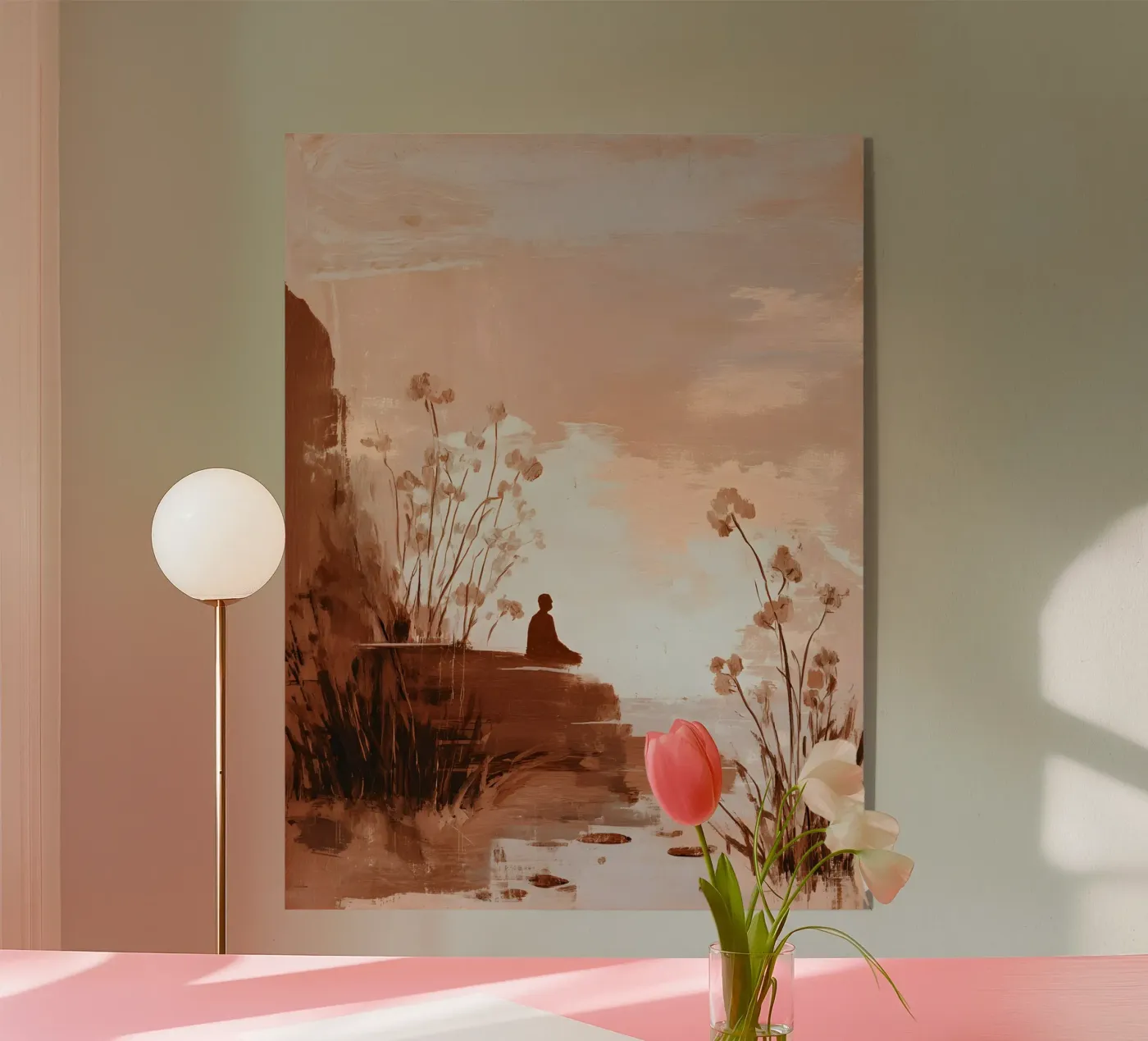 Soft Horizon acrylic glass by Boho House