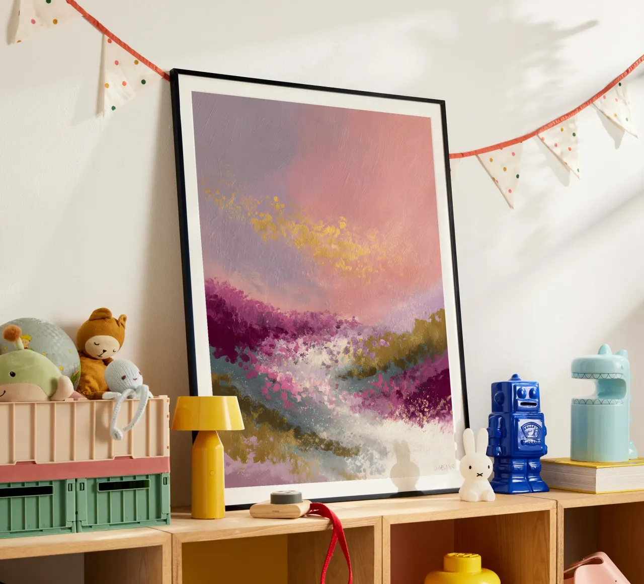 Lunar Flora poster da Boho House