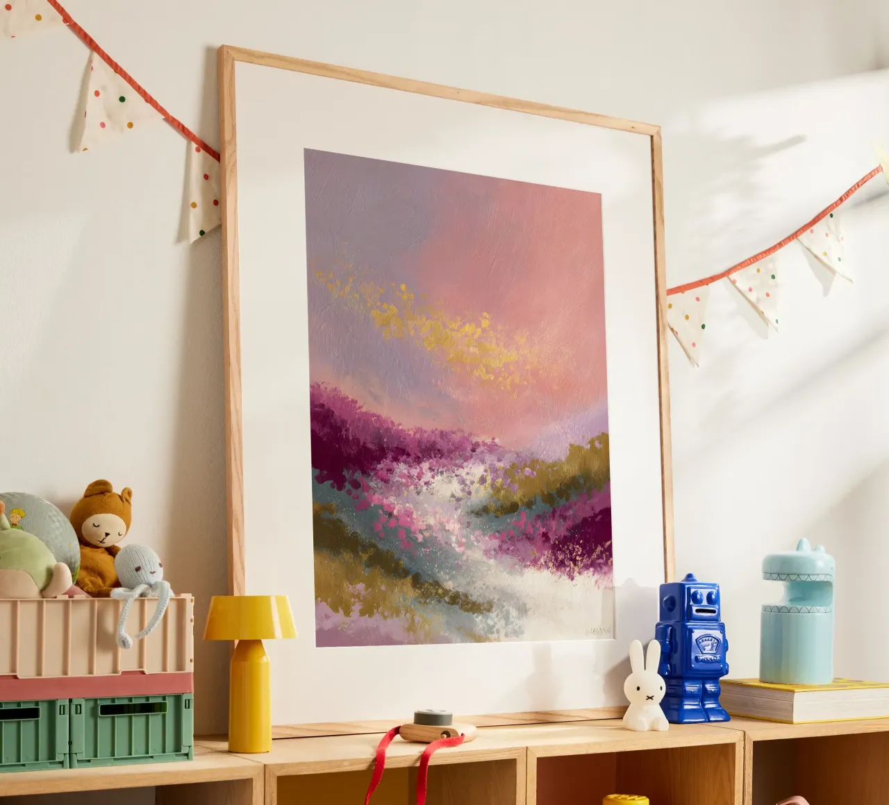 Lunar Flora poster da Boho House