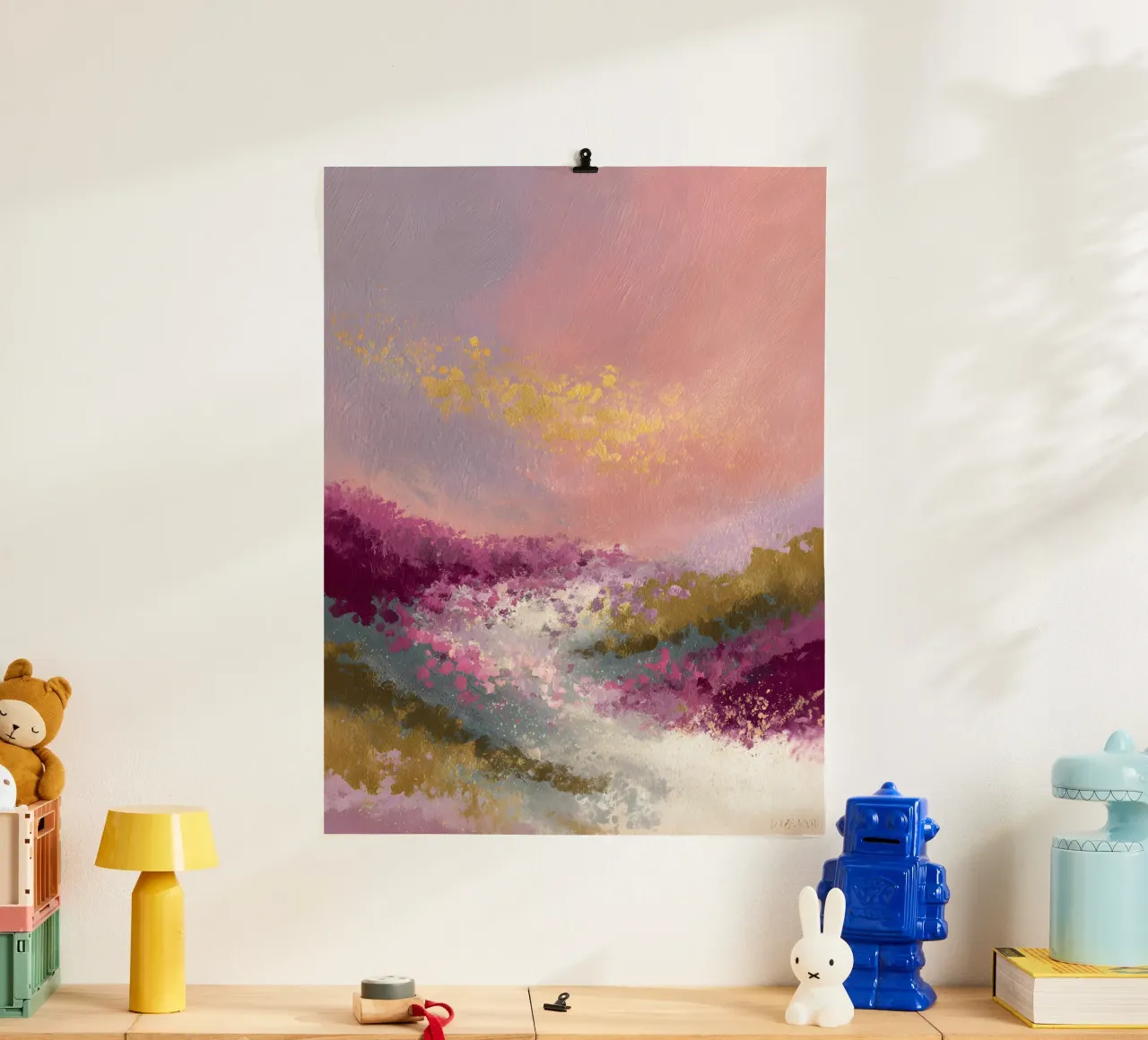 Lunar Flora poster da Boho House