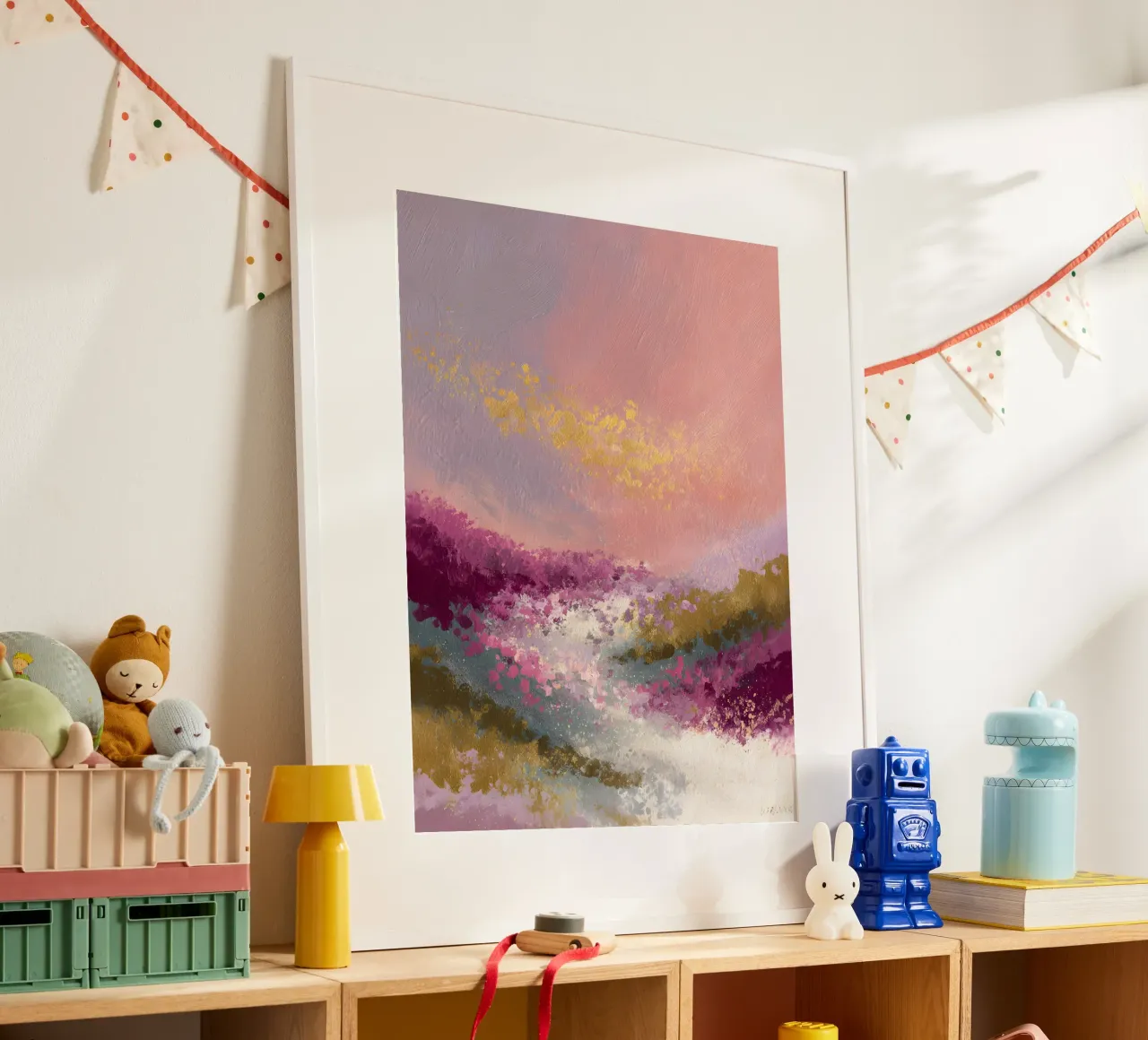 Lunar Flora poster da Boho House