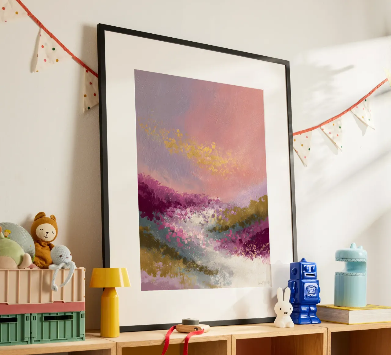 Lunar Flora poster da Boho House