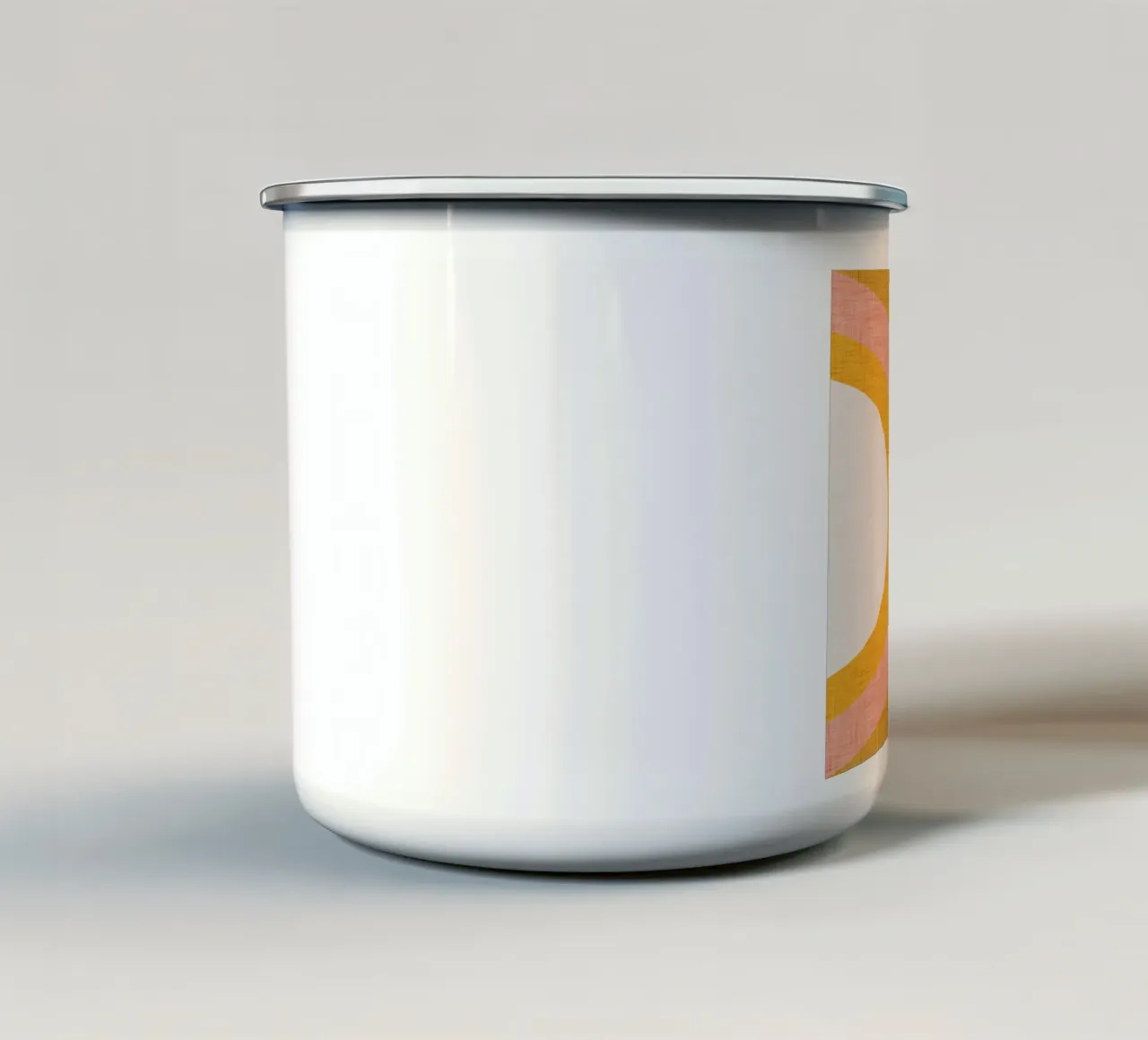 New Mid Mod Yellow tazza in smalto da susanacosta