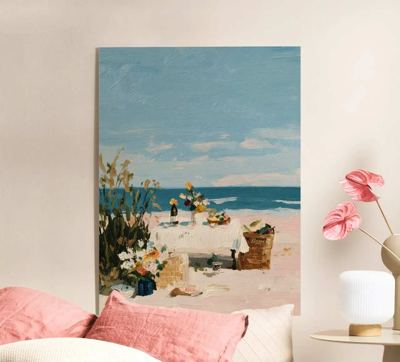 Seaside Solitude acrylic glass by Boho House