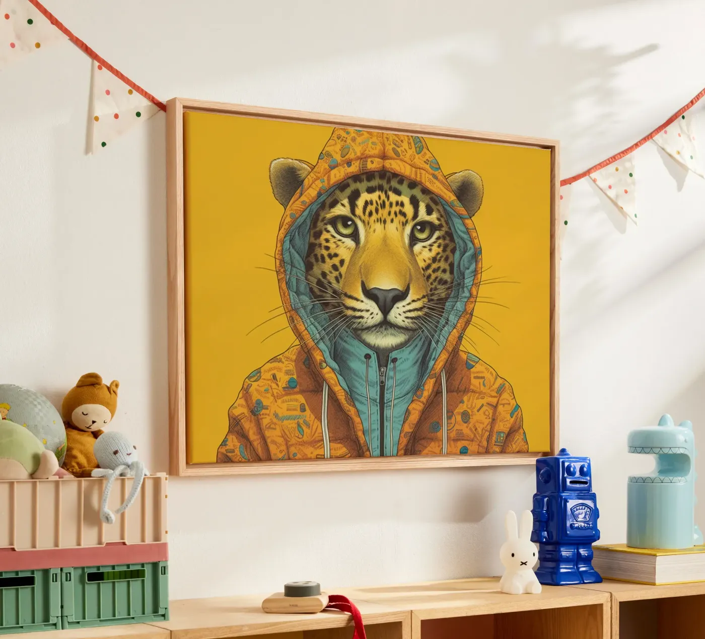 Leopard plexiglass da Artsy Bessy