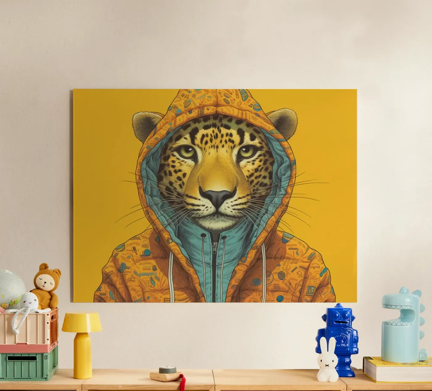 Leopard plexiglass da Artsy Bessy