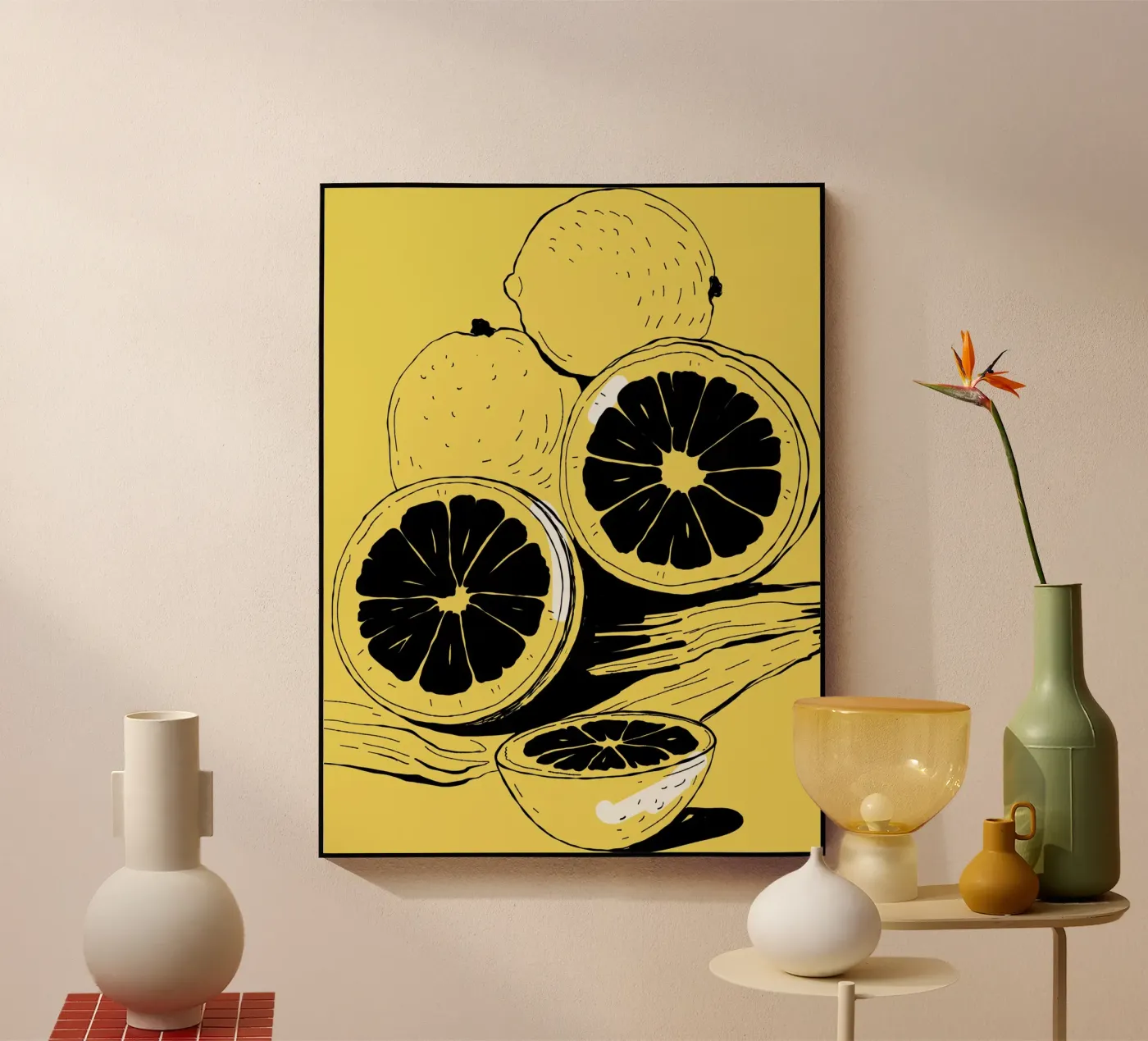 Lemons plexiglass da Artsy Bessy