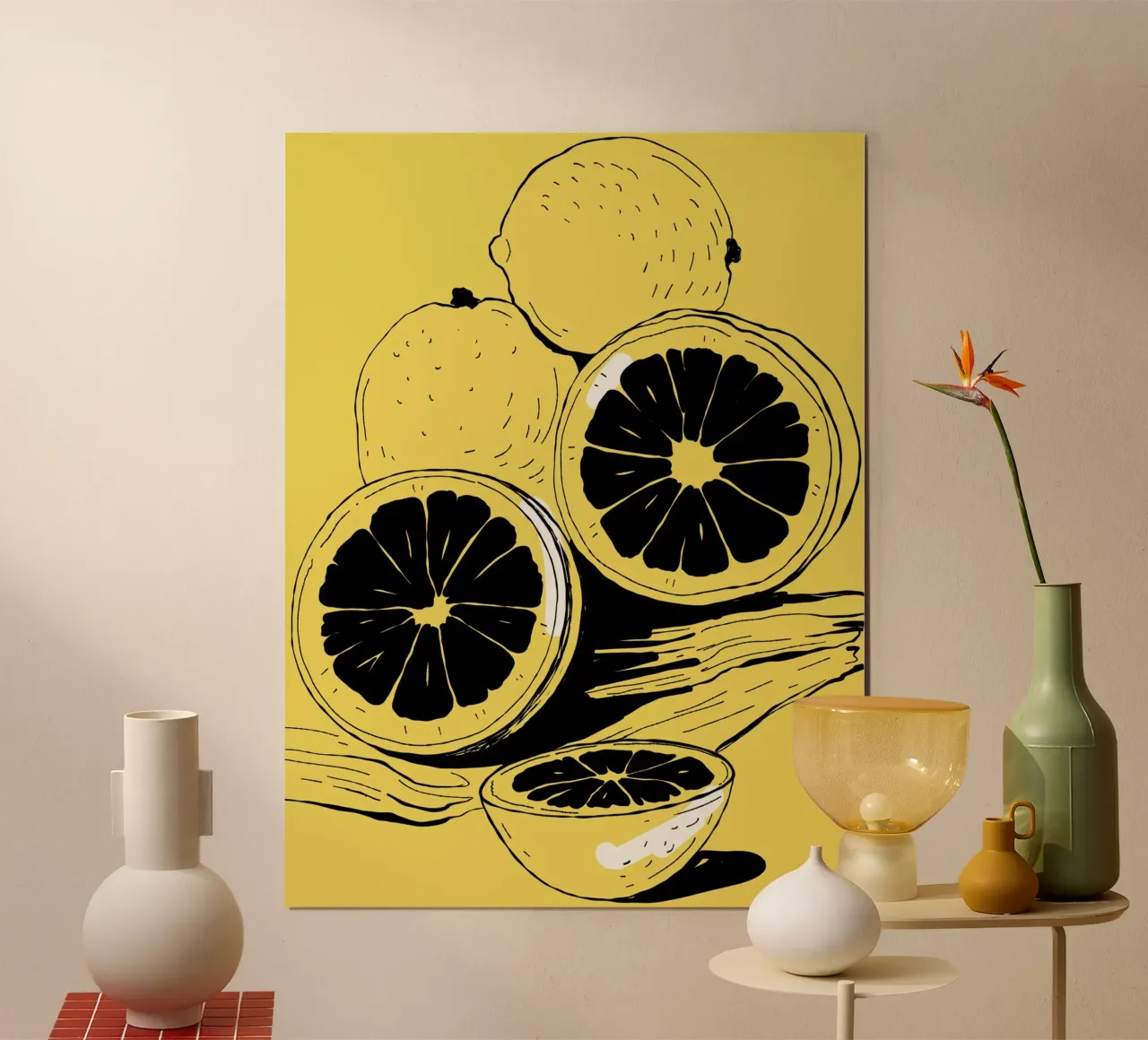 Lemons poster da Artsy Bessy