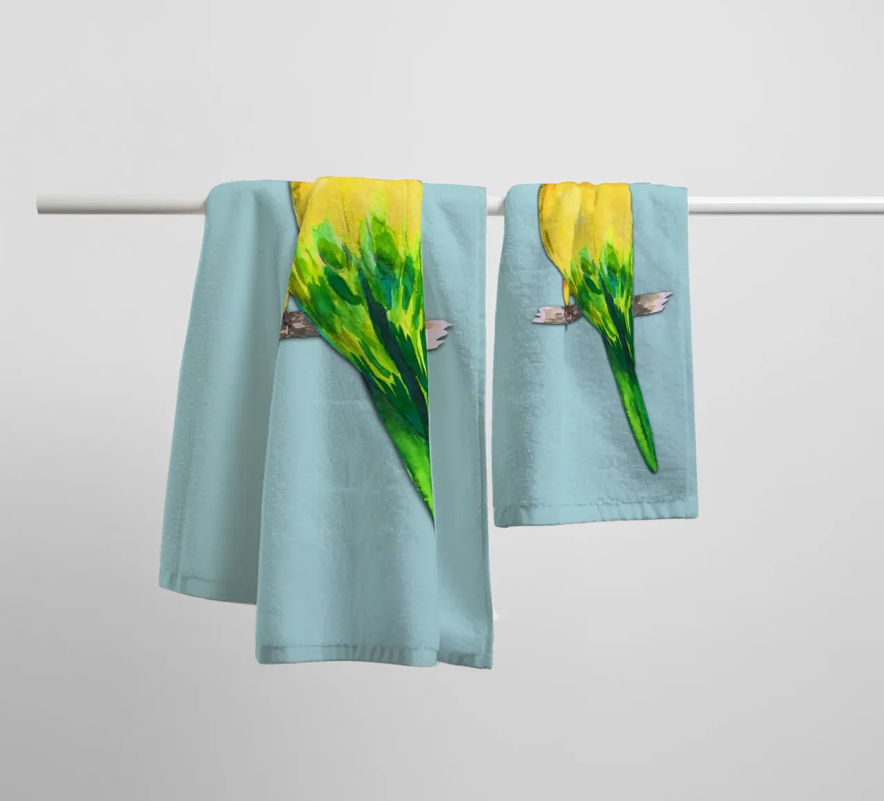 Sun conure asciugamano da bagno da BwiseLizzy